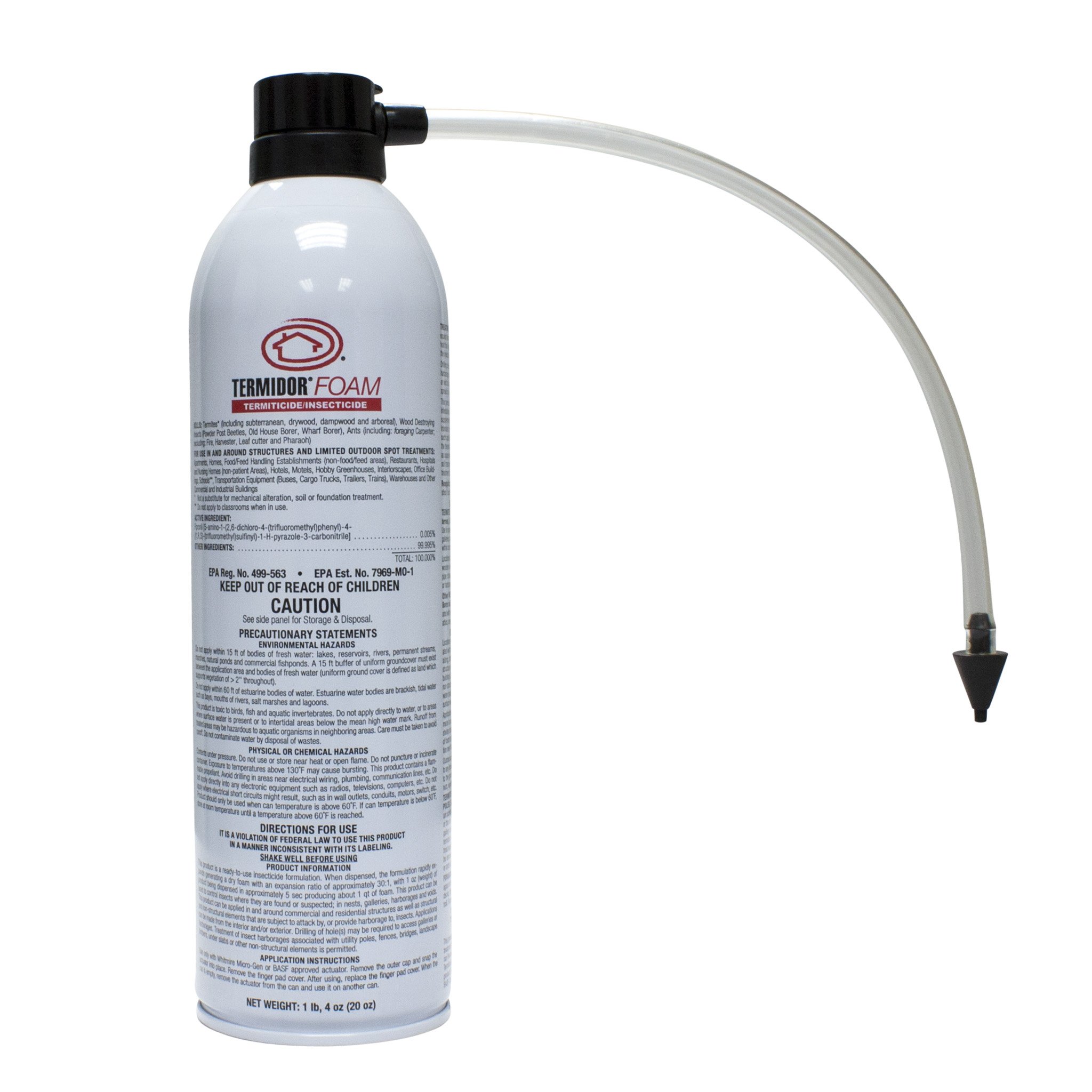 Termidor Foam Insecticide - 6 Bottles (1 Case) for Effective Termite & Pest Control - Ideal for Home, Garden & Outdoor Use