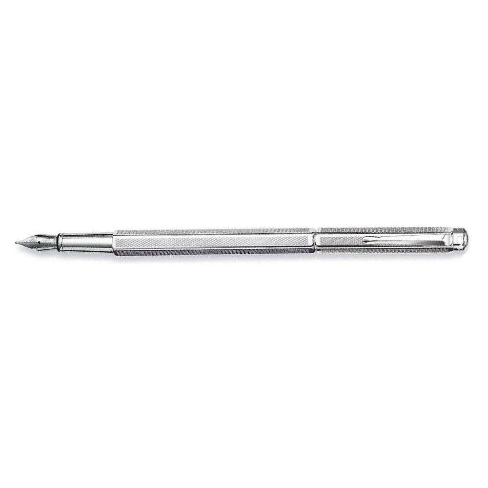 Caran d'Ache Retro Ecridor Fountain Pen - Premium Steel Spring, Large Engraving Space, Medium Nib (0958.486) - Perfect for Writing, Collecting & Luxury Gifts