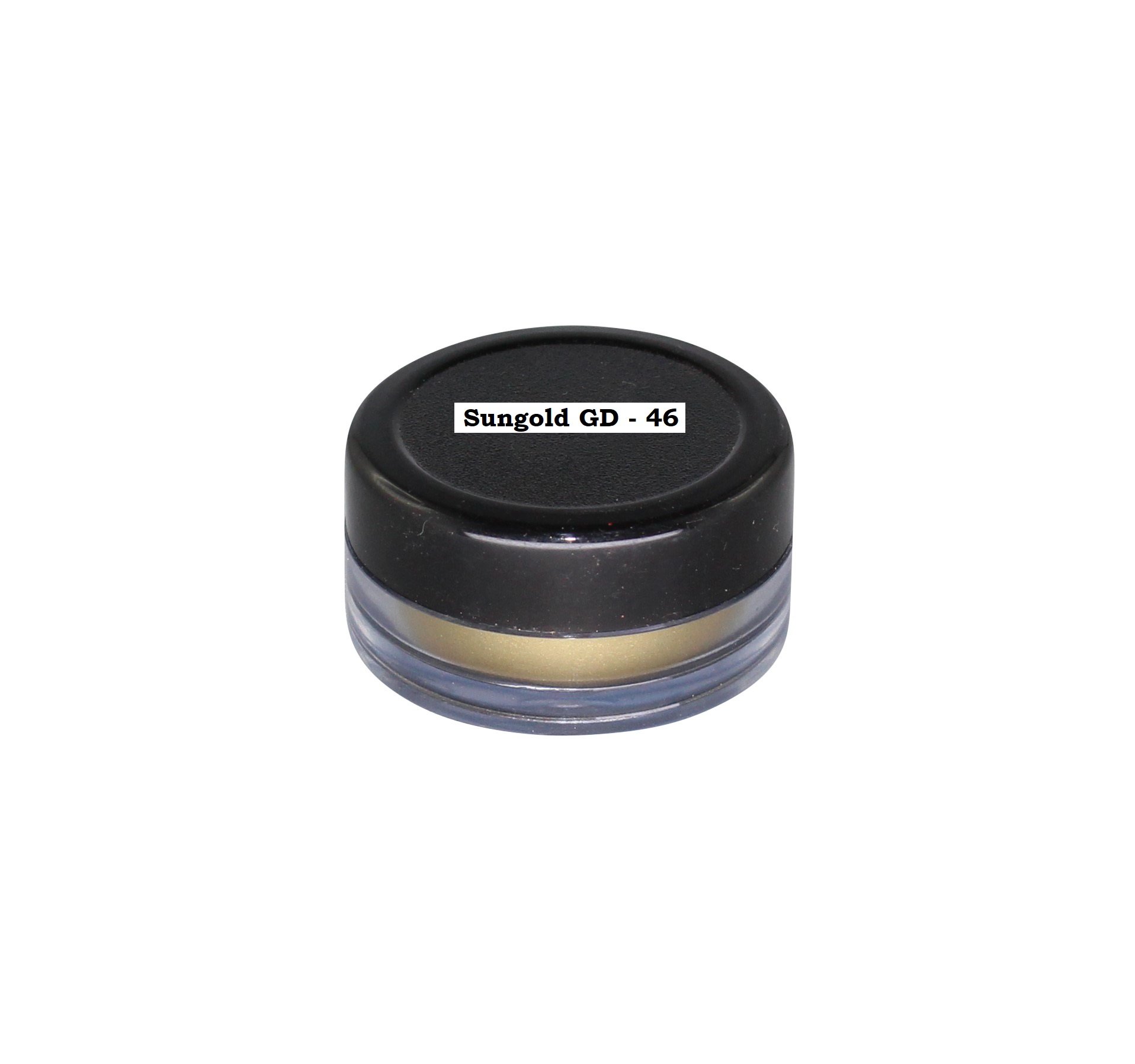 Metallic Golden Glitter Eyeshadow - SUNGOLD GD 46 Professional Makeup for Party, Halloween & Special Occasions