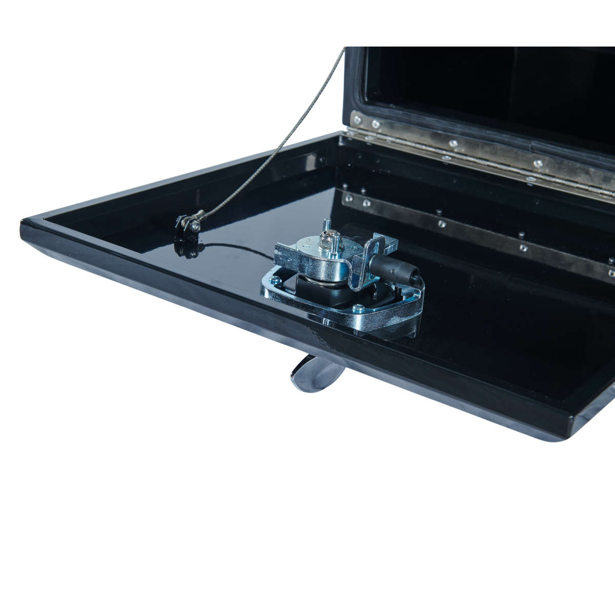 Heavy Duty Double Truck Underbody Toolbox - Durable Aluminum Storage for Pickup Trucks - Perfect for Road Trips, Camping & Work Tools Organization