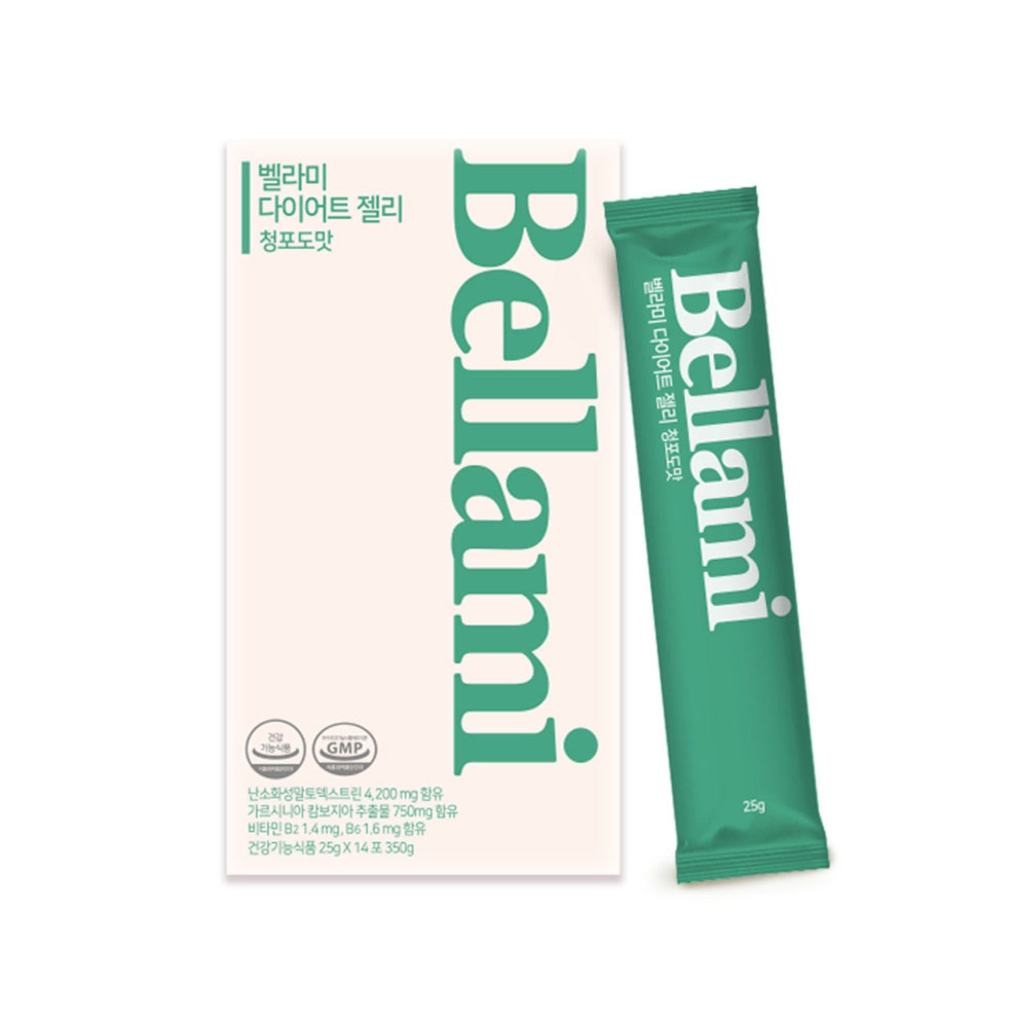 Bellami Diet Jelly 25g x 14 Sticks (2 Week Supply) - 3 Flavor Options for Weight Loss & Energy Boost - Perfect for On-the-Go Healthy Snacking & Fitness Lifestyle