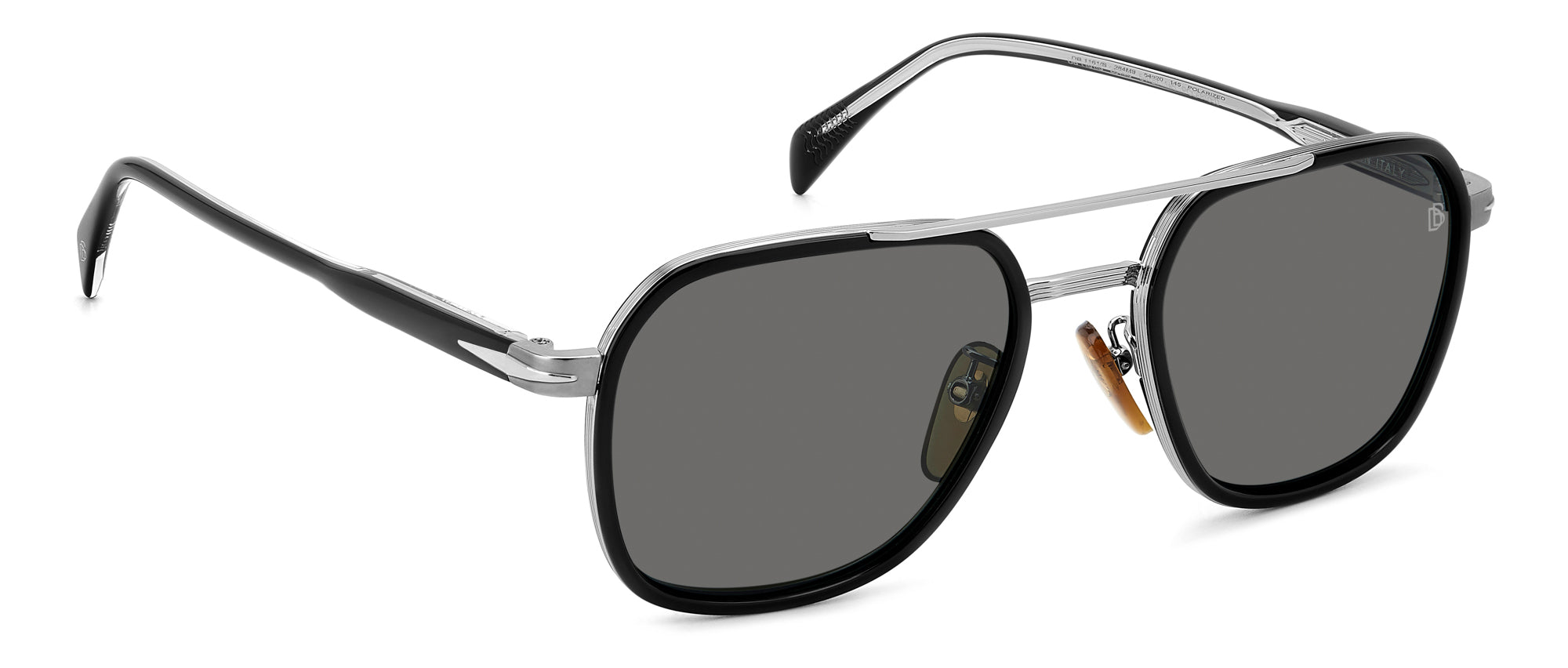David Beckham DB1161/S Sunglasses - Polarized Aviator Style for Men - Perfect for Driving, Outdoor Sports & Fashion Accessories
