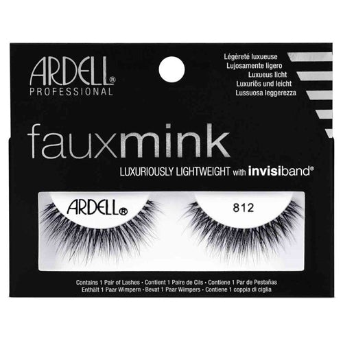 Ardell Faux Mink Lashes - Natural Looking False Eyelashes for Dramatic Volume & Length | Perfect for Parties, Weddings & Everyday Glam