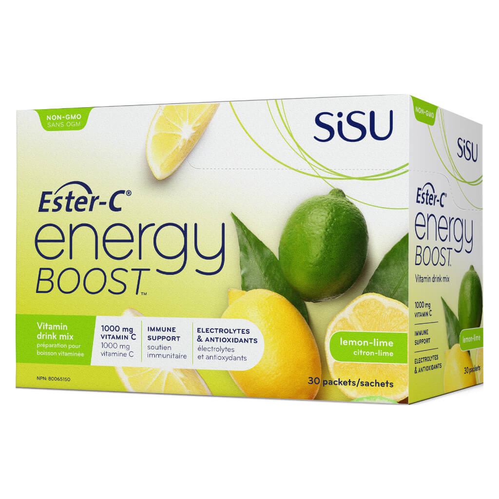 Ester C Vitamin C Drink Mix with Energy Boost - Immune Support & Antioxidant Benefits for Daily Wellness & Active Lifestyles