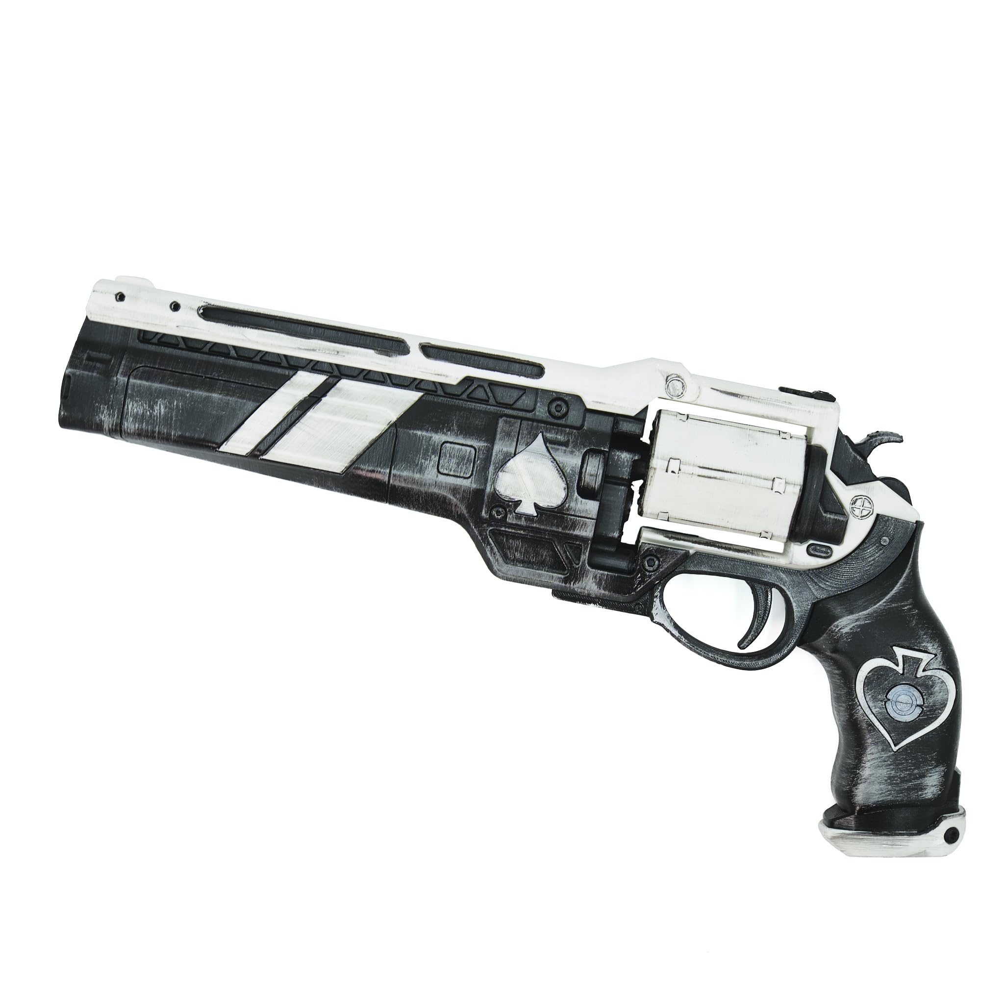 Ace of Spades Hand Cannon for Destiny 2 | Battle-Scarred Finish | No Stand Included | Perfect for PvP & PvE Gameplay