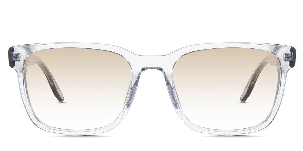 Wells Men's Prescription Tinted Glasses - UV Protection & Blue Light Blocking for Driving, Reading & Outdoor Activities