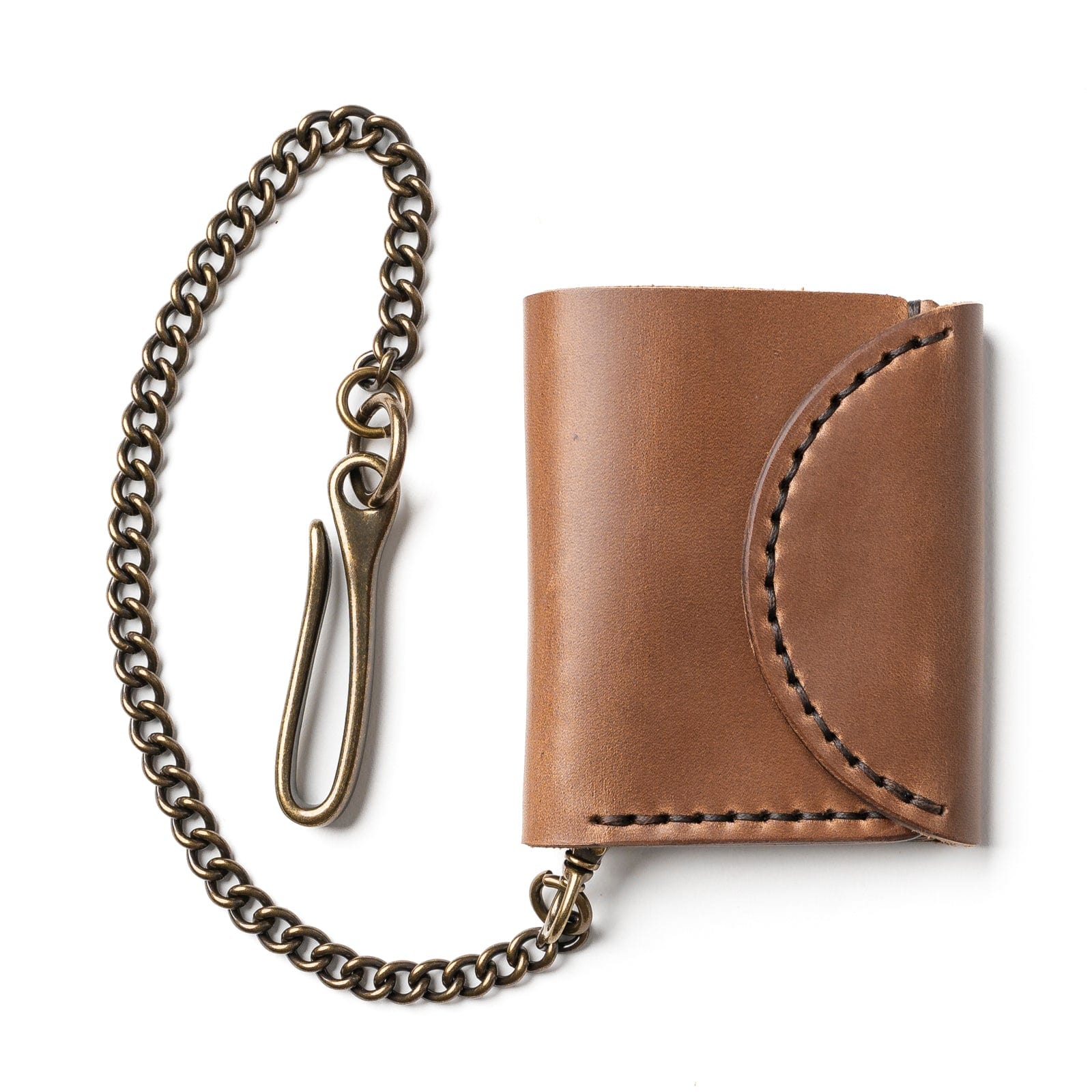 Genuine Leather Biker Wallet for Men - RFID Blocking Slim Minimalist Design - Perfect for Motorcycle Riders & Everyday Carry