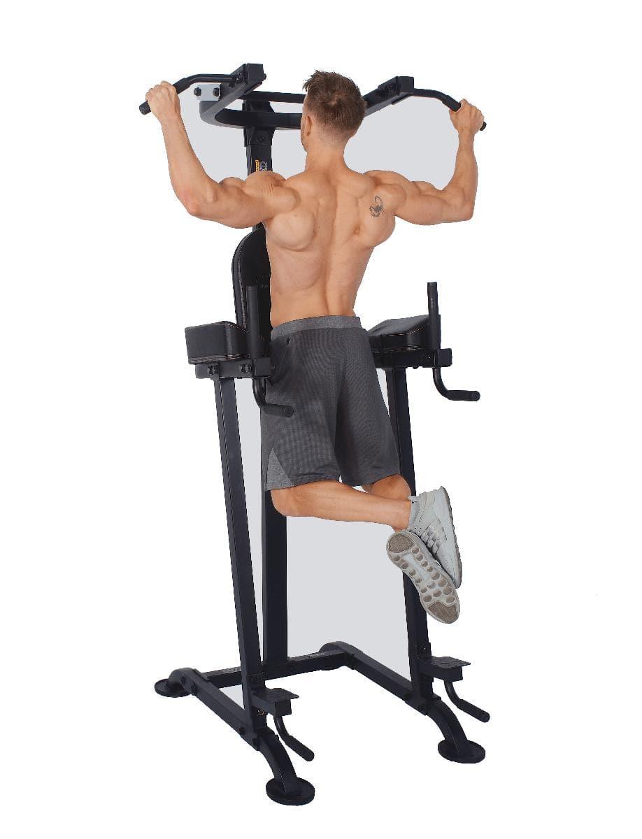 Powertec Basic Trainer / VKR Pull Up Bar - Heavy Duty Home Gym Equipment for Strength Training & Fitness Workouts - Perfect for Pull Ups, Chin Ups & Bodyweight Exercises in Garage or Home Gym
