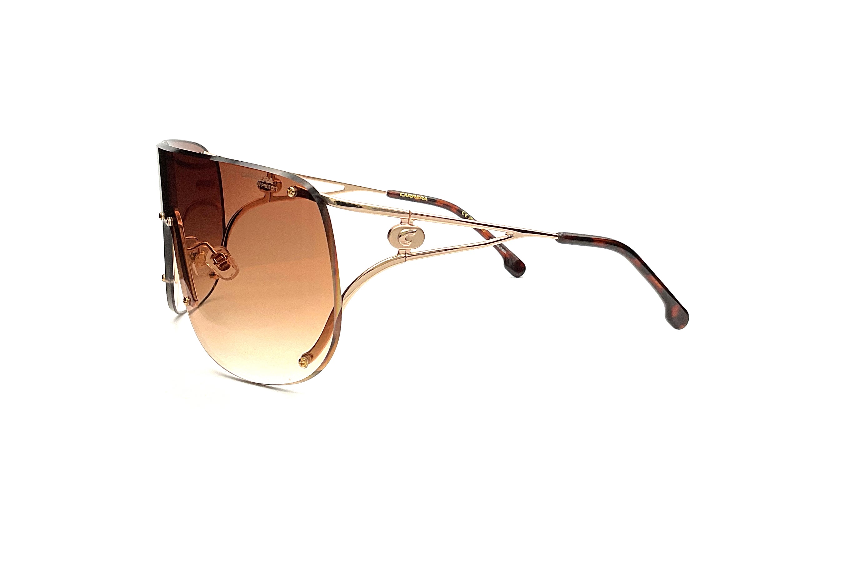 Carrera 3006/S Sunglasses - Gold Copper Frame, UV Protection, Polarized Lenses for Men & Women | Perfect for Driving, Outdoor Sports & Fashion Accessories