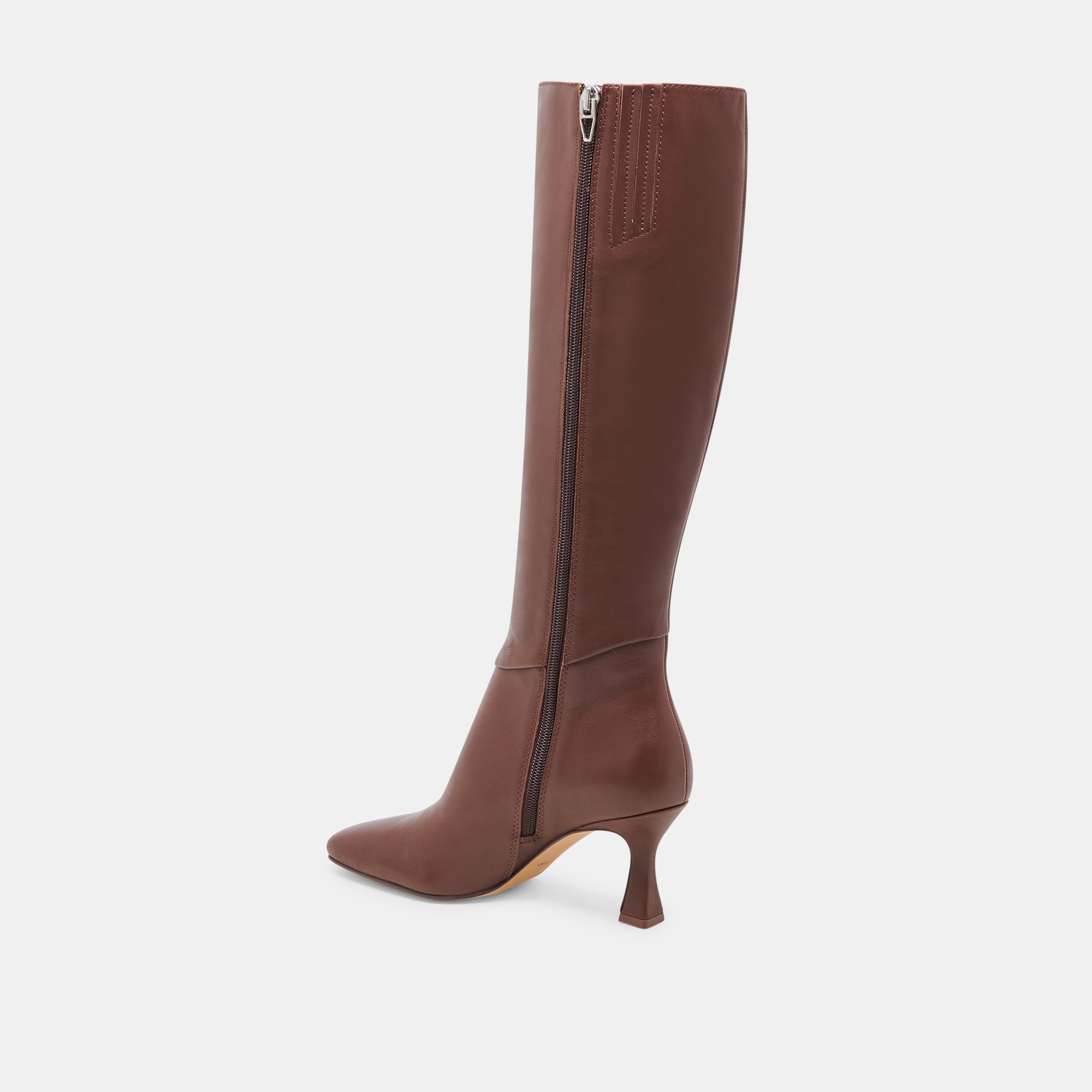 GYRA Chocolate Leather Boots for Women - Waterproof & Comfortable Ankle Boots for Fall & Winter - Stylish Outdoor & Casual Wear