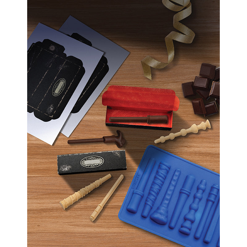 Harry Potter DIY Mini Chocolate Wands Kit - Homemade Wizard Treats for Parties, Gifts & Movie Nights - Perfect for Harry Potter Fans & Themed Events