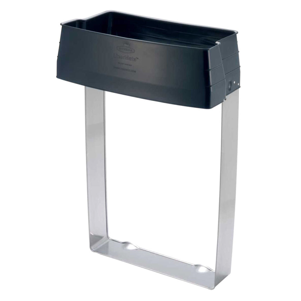 Bobrick B43944 134 LinerMate Receptacle Liner Holder for 12 Gallon Waste Bins - Durable Trash Can Liner System for Commercial Restrooms, Offices & Public Spaces