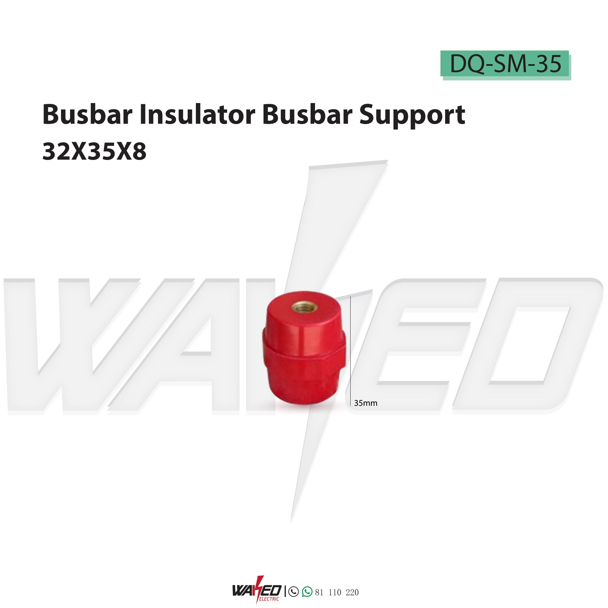 High-Quality Busbar Insulator & Support for Electrical Panels - Durable & Reliable for Industrial and Commercial Applications