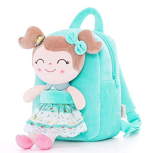 A015 Spring Girl Green & Doll