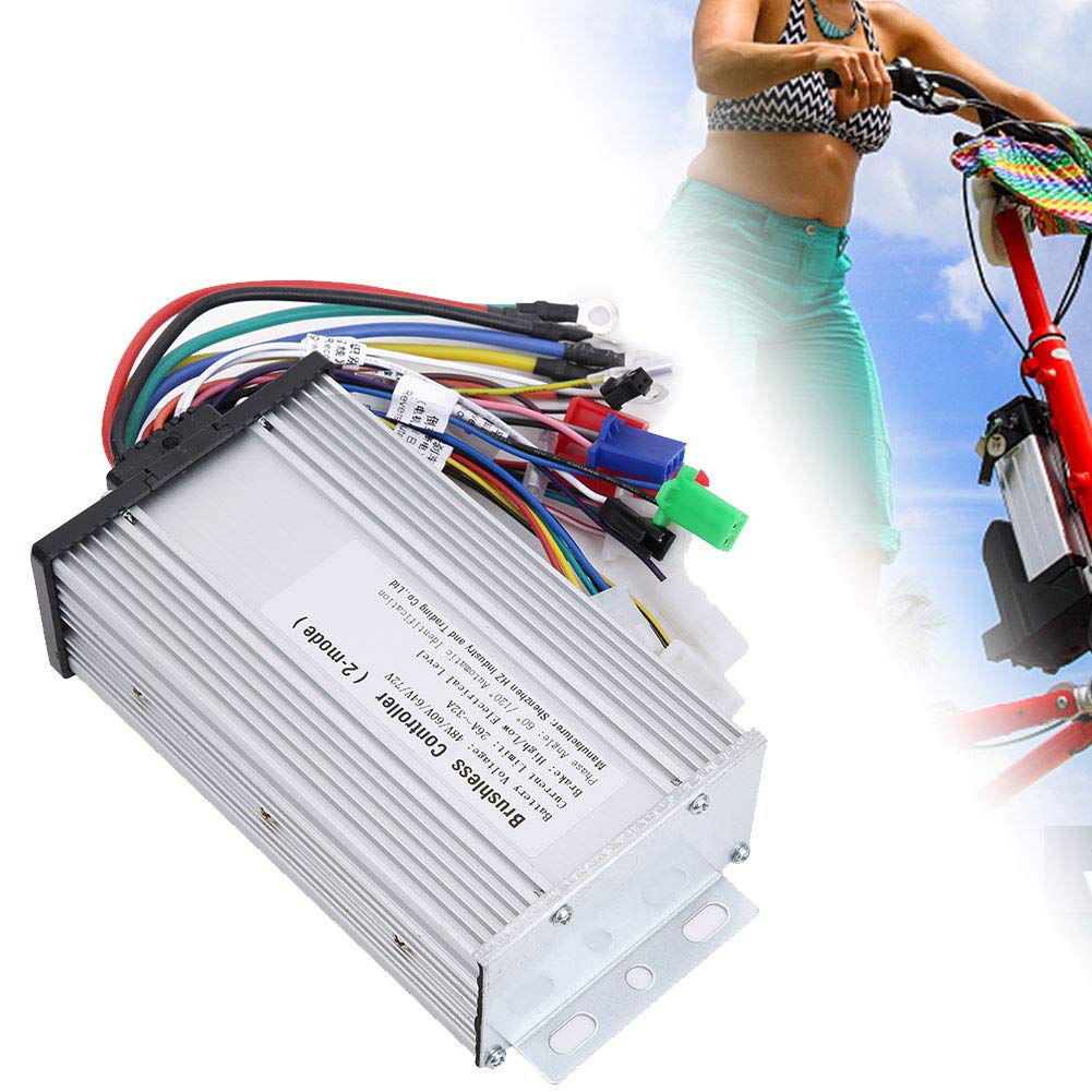 High Power 12Tube Electric Scooter Motor Controller - Brushless Metal Controller with Enhanced Reliability for E-Scooters | Perfect for Commuting & Urban Transportation
