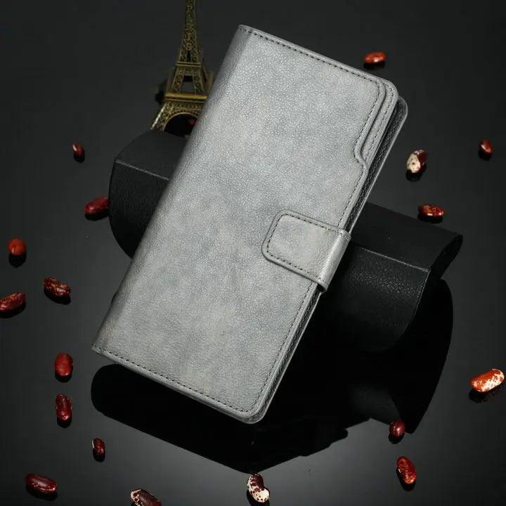 Samsung Galaxy S24 Plus Flip Wallet Case - Genuine Leather Book Style Cover with Card Slots & Stand Function for Daily Use & Travel