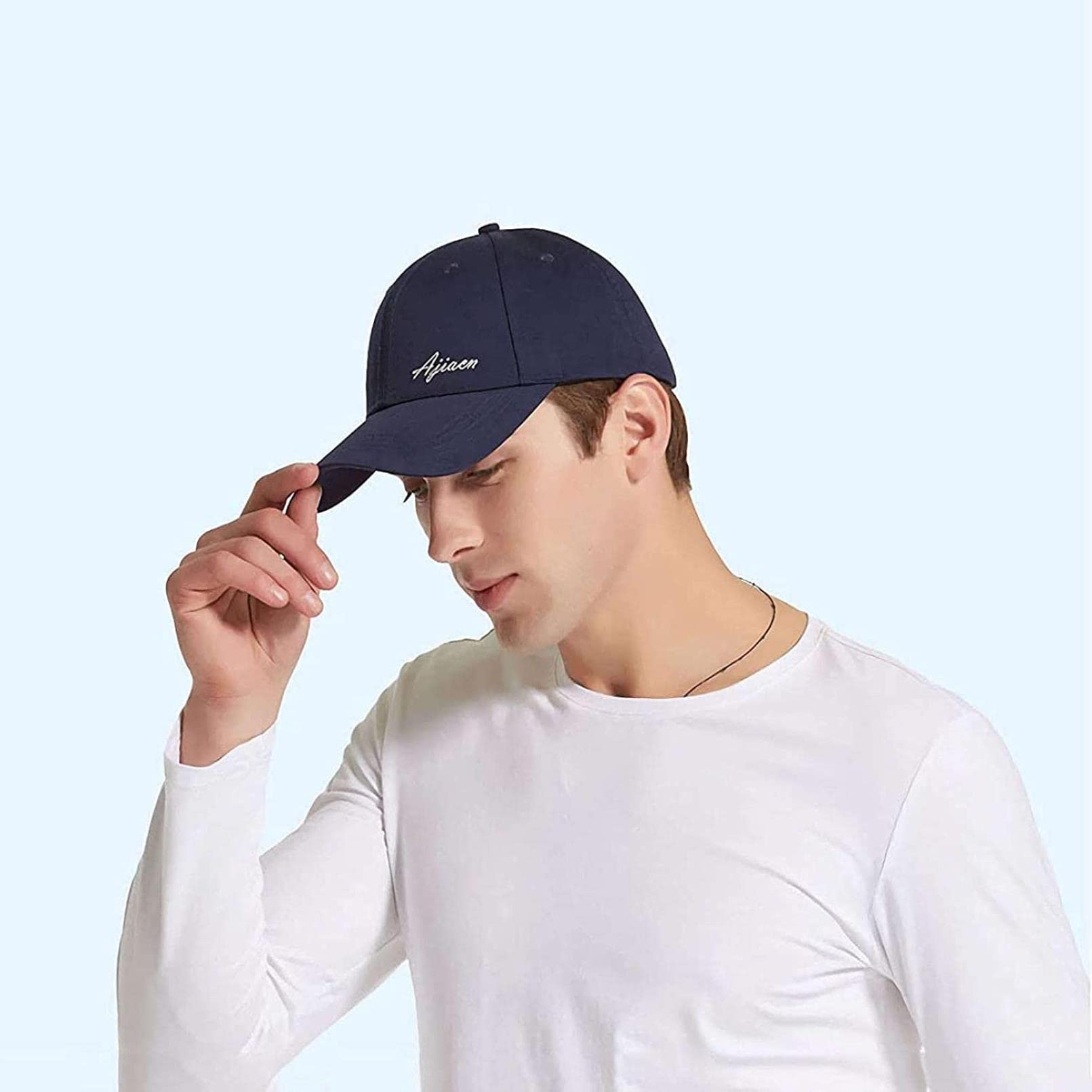 5G WiFi Shielding Cap - EMF Radiation Protection Baseball Hat for Mobile Phones & Devices - Blocks WiFi RF Signals - Navy Blue One Size - Ideal for Daily Commute, Travel & Outdoor Activities