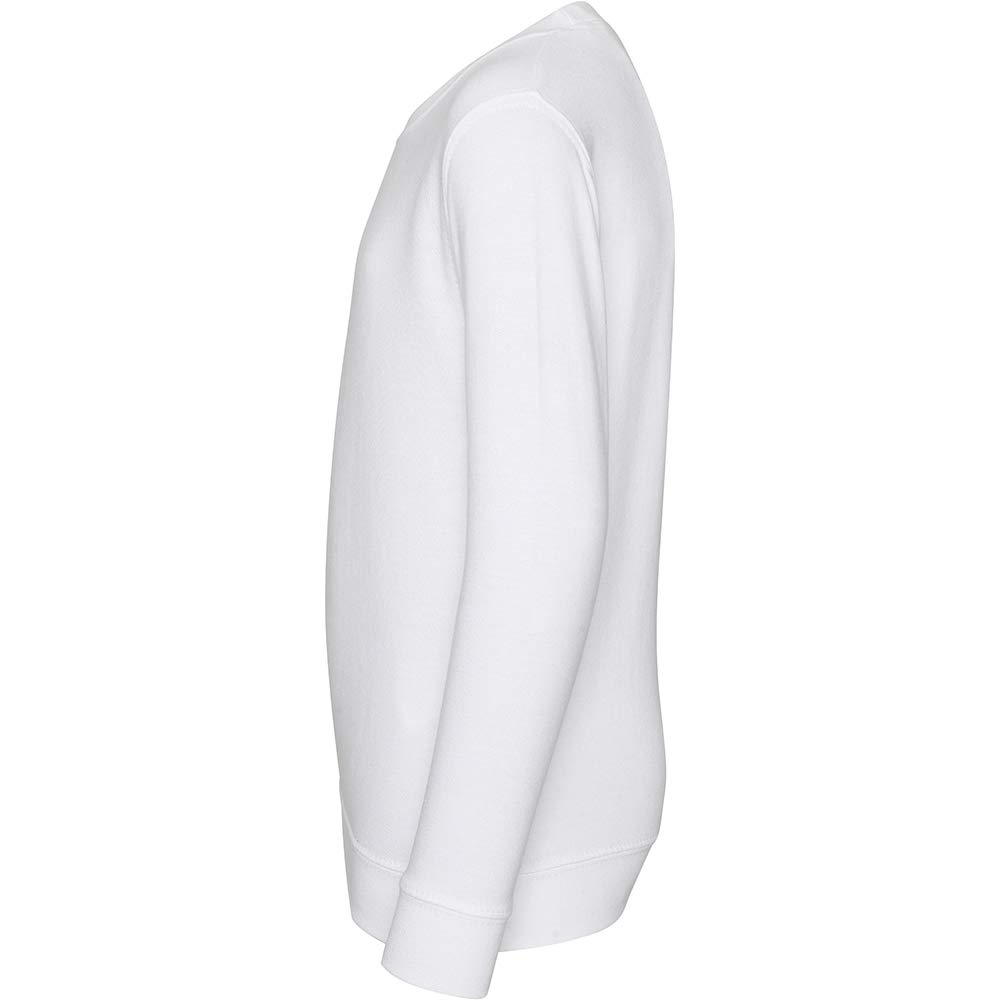 Just Hoods Kids Plain Crew Neck Sweatshirt - Soft Cotton Pullover for Boys & Girls - Perfect for School, Playdates & Casual Outfits