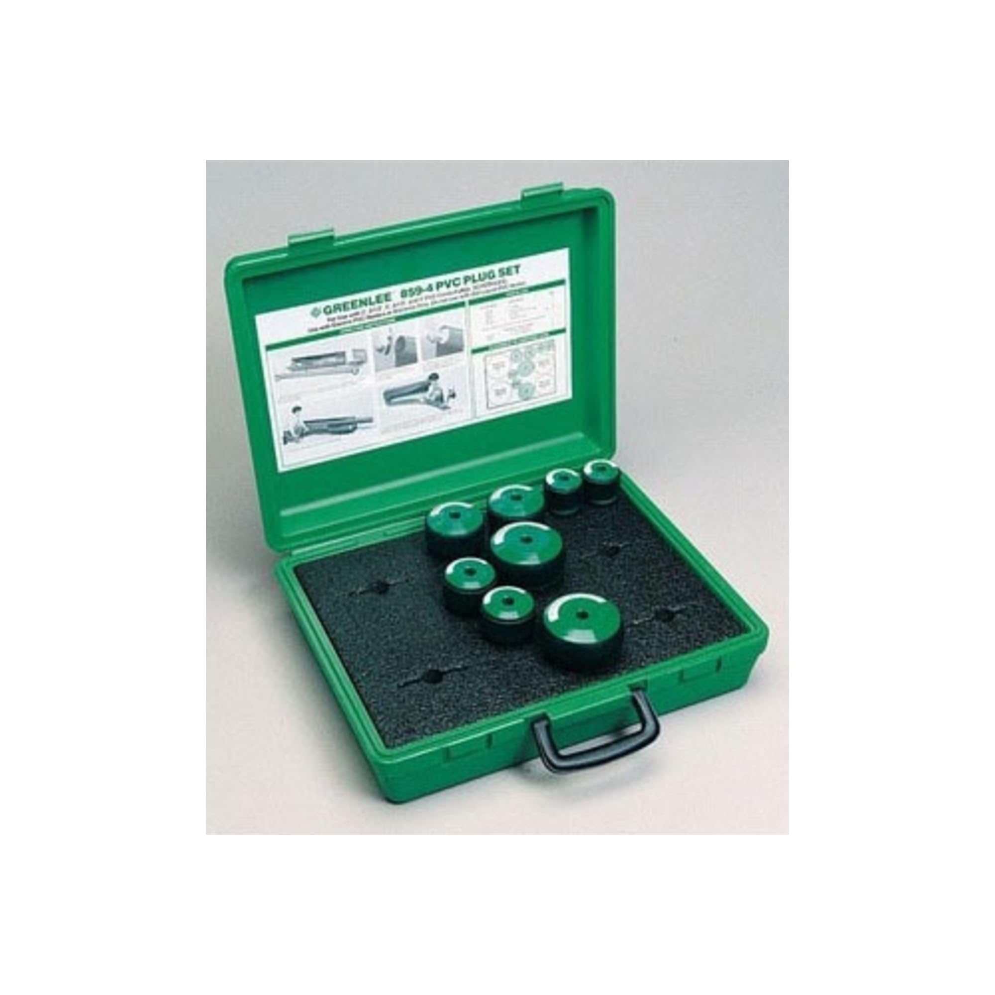 Greenlee 6-Inch PVC Plug for Conduit Bending - Heavy Duty Electrical Conduit Fittings (Model 30981) | Ideal for Commercial Wiring, Industrial Electrical Installations & DIY Projects