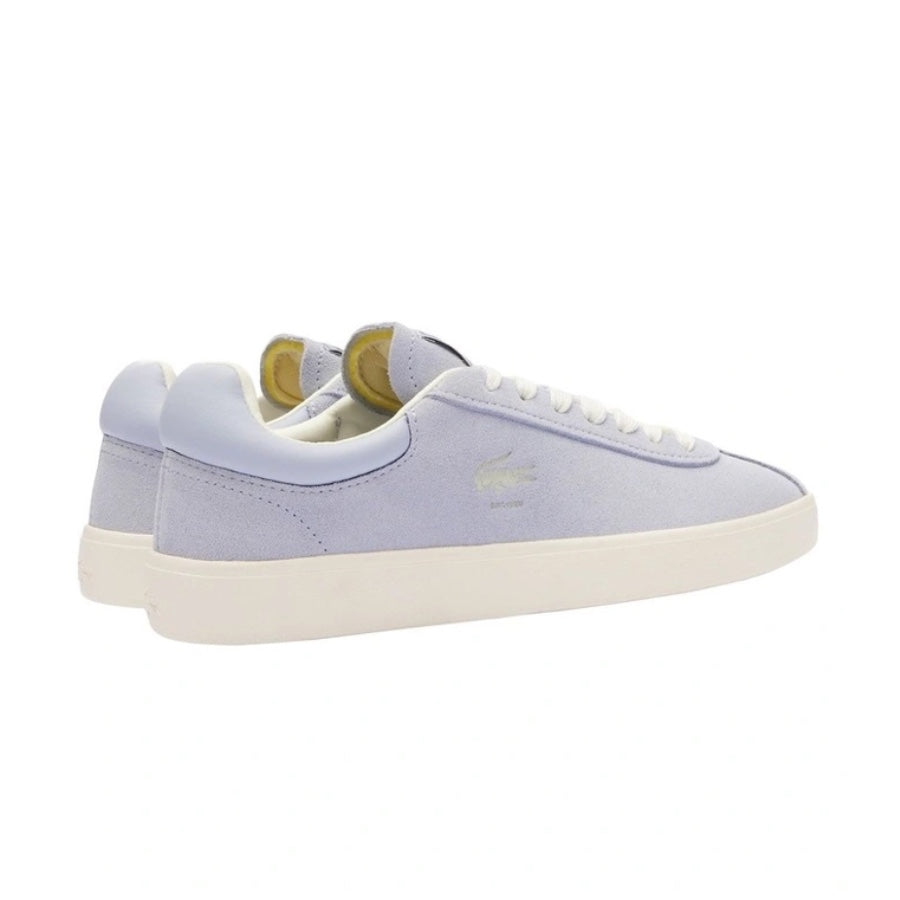 Lacoste Baseshot 124 Men's Sneakers - Light Blue & Off White Casual Shoes for Walking, Running & Everyday Wear