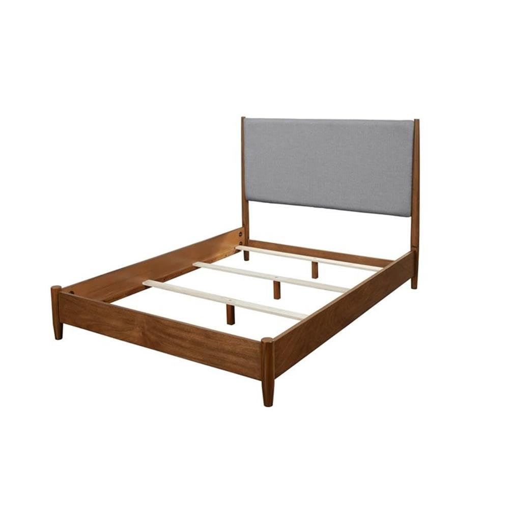 Modern 4-Piece Bedroom Set with TV Console, Queen Panel Bed & 2 Nightstands - Complete Home Furniture for Living Room & Bedroom Decor