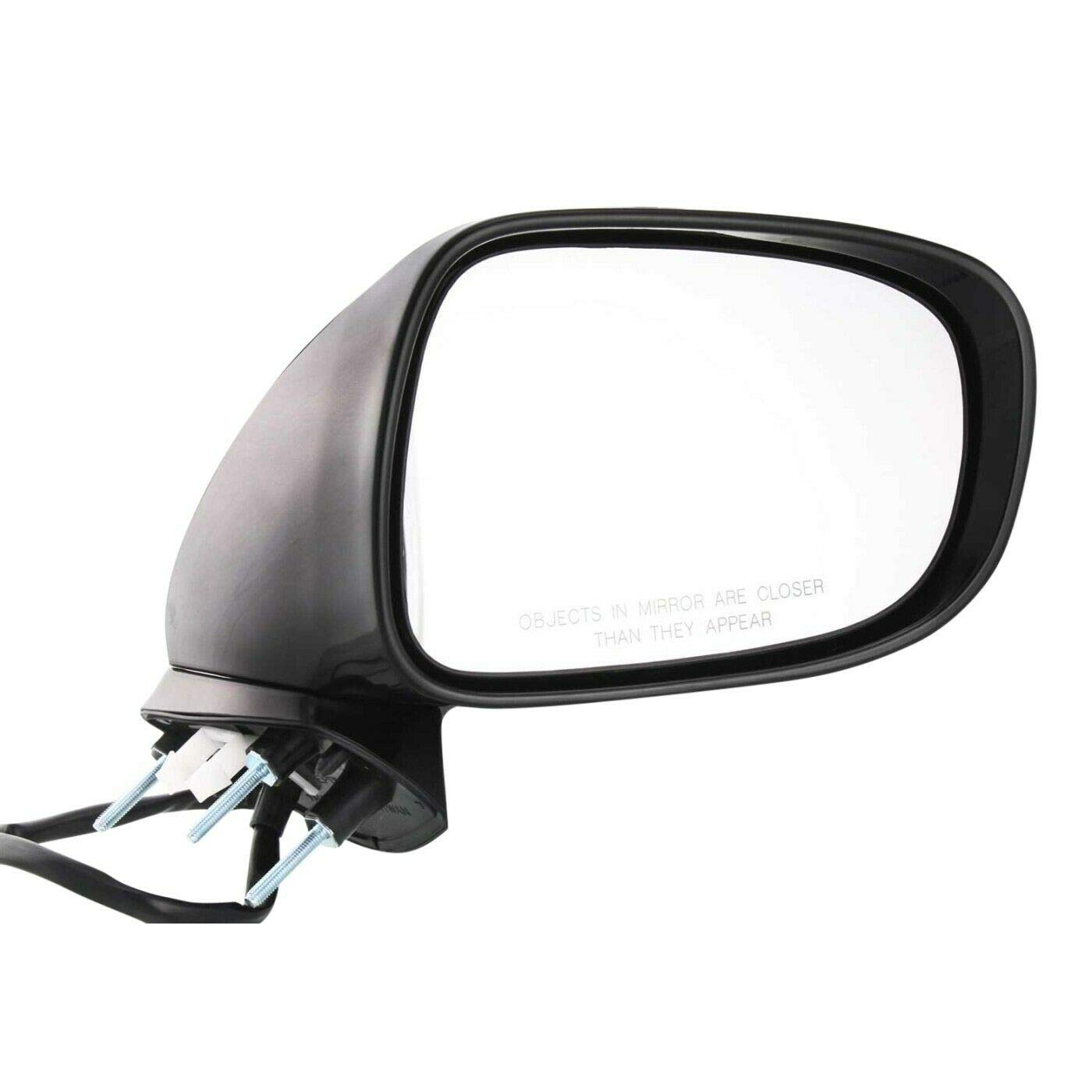 Right Side Power Heated Passenger Side View Mirror Replacement - Paintable Rear View Mirror Assembly for Cars & Trucks | Perfect for Winter Driving & Enhanced Visibility