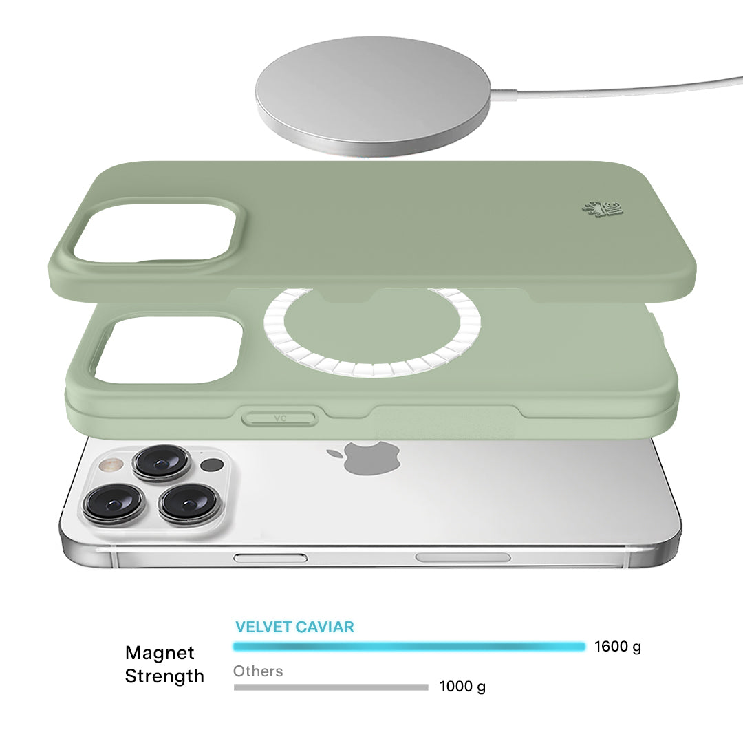 Smoky Sage iPhone Case - Premium Protective Cover for iPhone 13/14/15 Pro Max - Slim & Durable Shockproof Phone Case with Matte Finish - Perfect for Everyday Use, Travel & Outdoor Activities