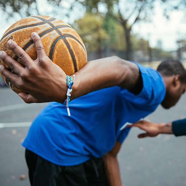 Rastaclat New York Knicks Bracelet - Adjustable M/L Size - Stylish NBA Fan Gear for Men & Women - Perfect for Game Day, Sports Events and Casual Wear