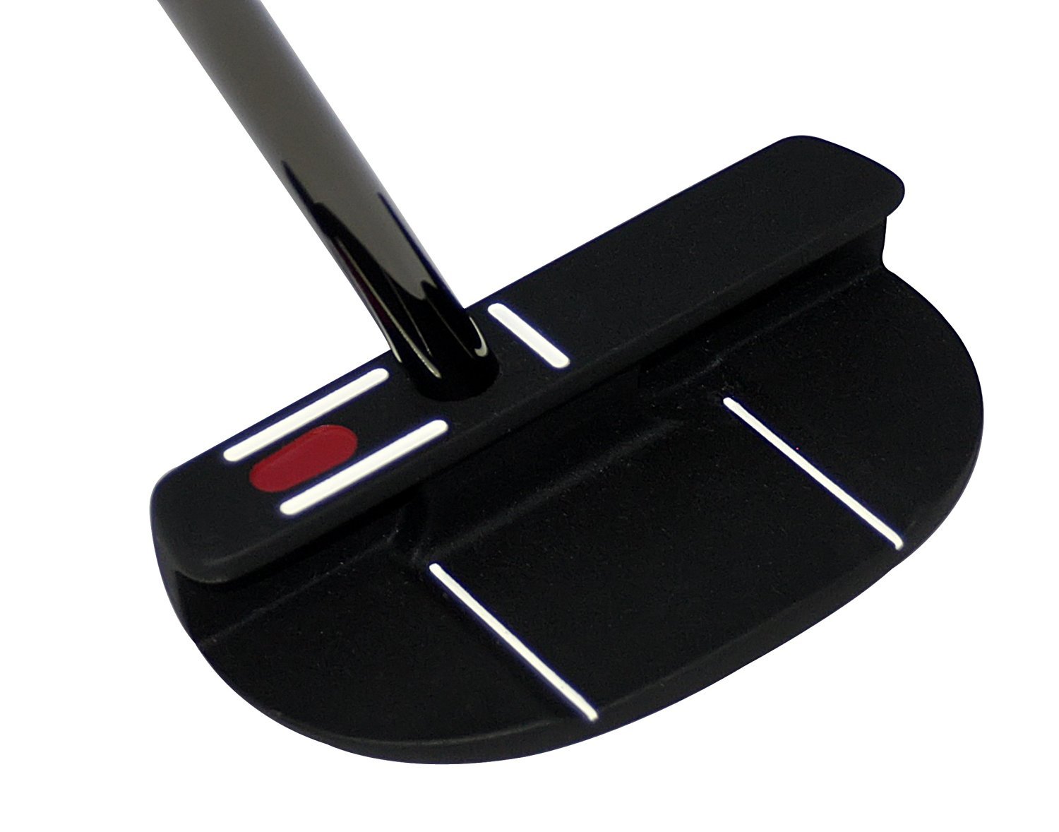 Seemore FGP Black Mallet Putter - Right Handed 37-Inch Counter Balanced Golf Club for Improved Putting Accuracy | Perfect for Golf Tournaments & Practice Greens