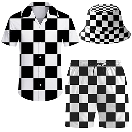 Black and White Checkerboard