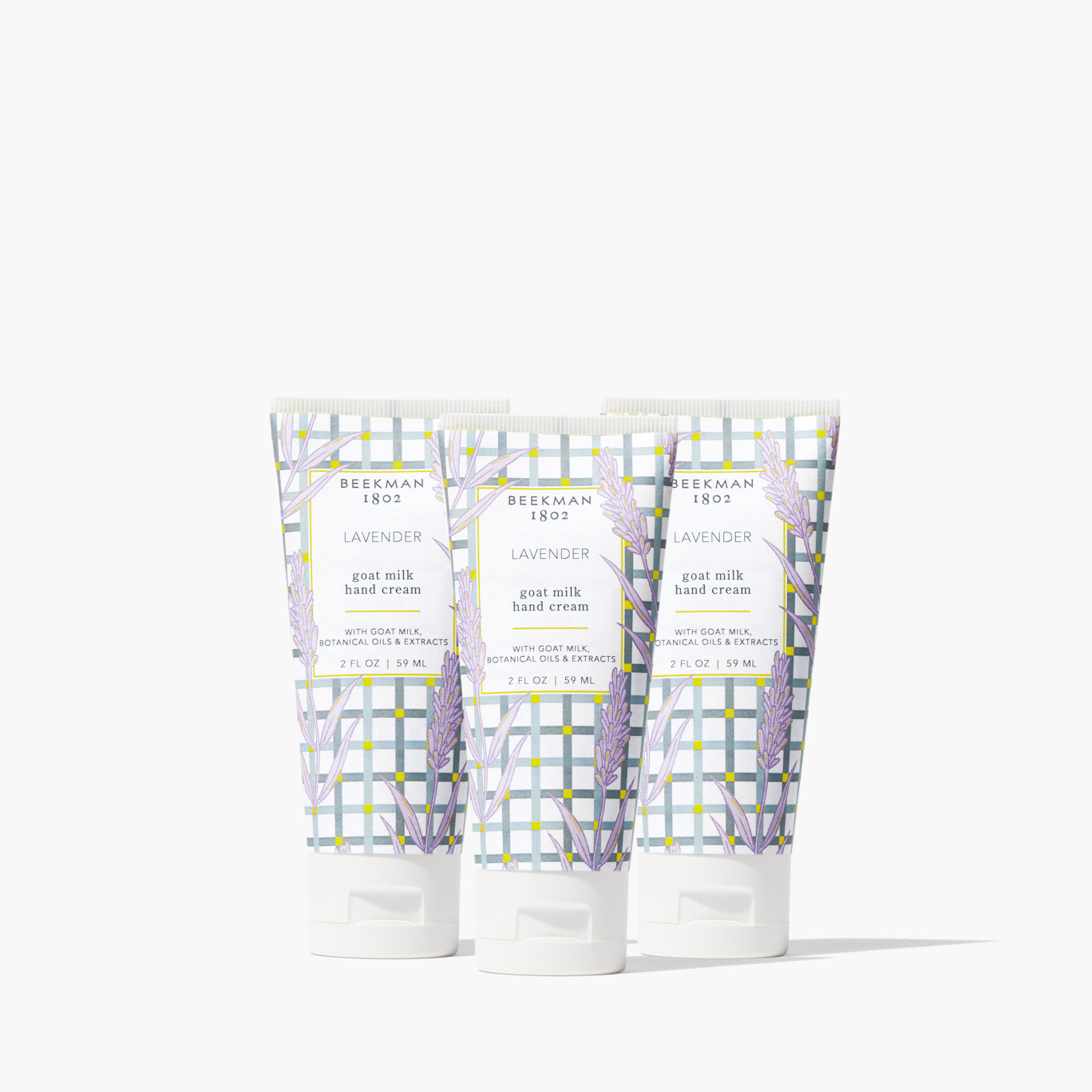 Lavender Mini Hand Cream Set of 3 - Moisturizing & Nourishing Travel-Size Hand Lotion for Dry Skin - Perfect for Purse, Office & On-The-Go Hydration