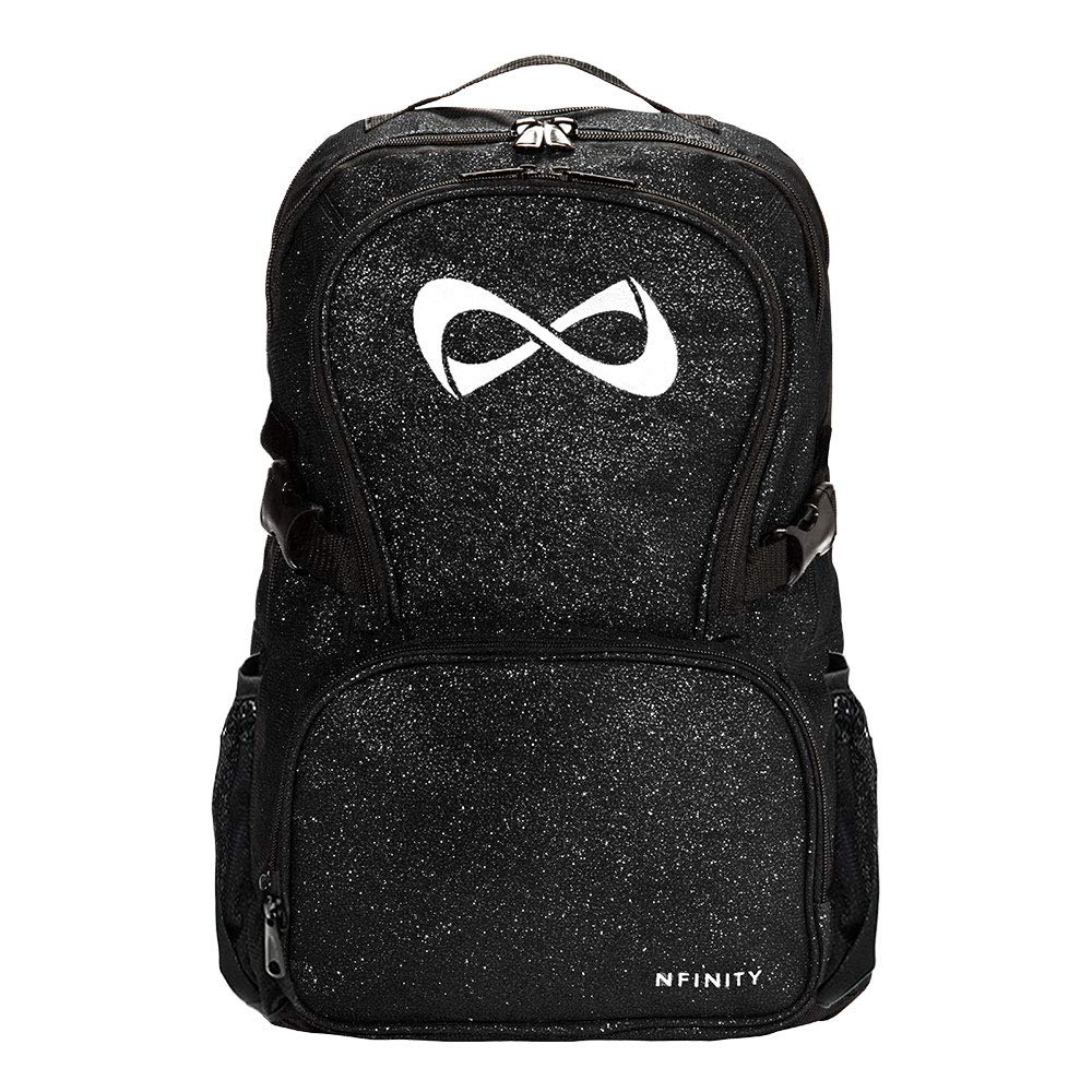 Nfinity Sparkle Cheerleader Backpack - Durable Travel Backpack for Girls with Adjustable Comfort Straps - Perfect for School, Gym, Sports & Outdoor Adventures