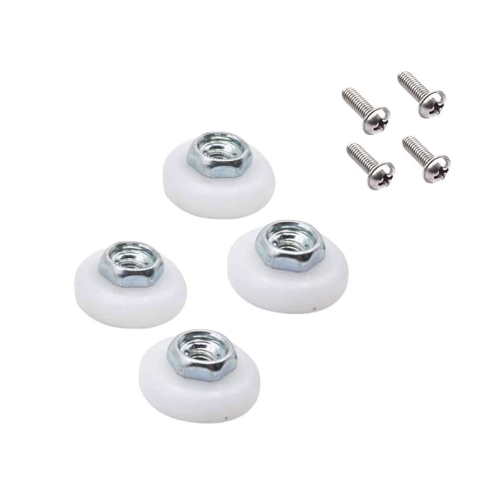 4-Pack Sliding Shower Door Rollers - 3/4