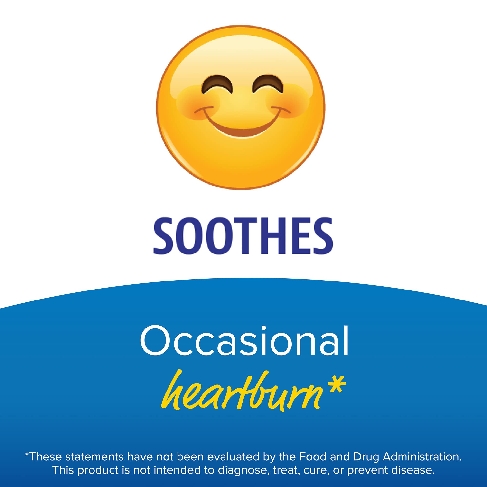 Enzymedica Heartburn Soothe Vanilla Orange Chewable Tablets - 42 Count | Natural Digestive Relief for Acid Reflux & Indigestion | Perfect for After Meals & Occasional Heartburn