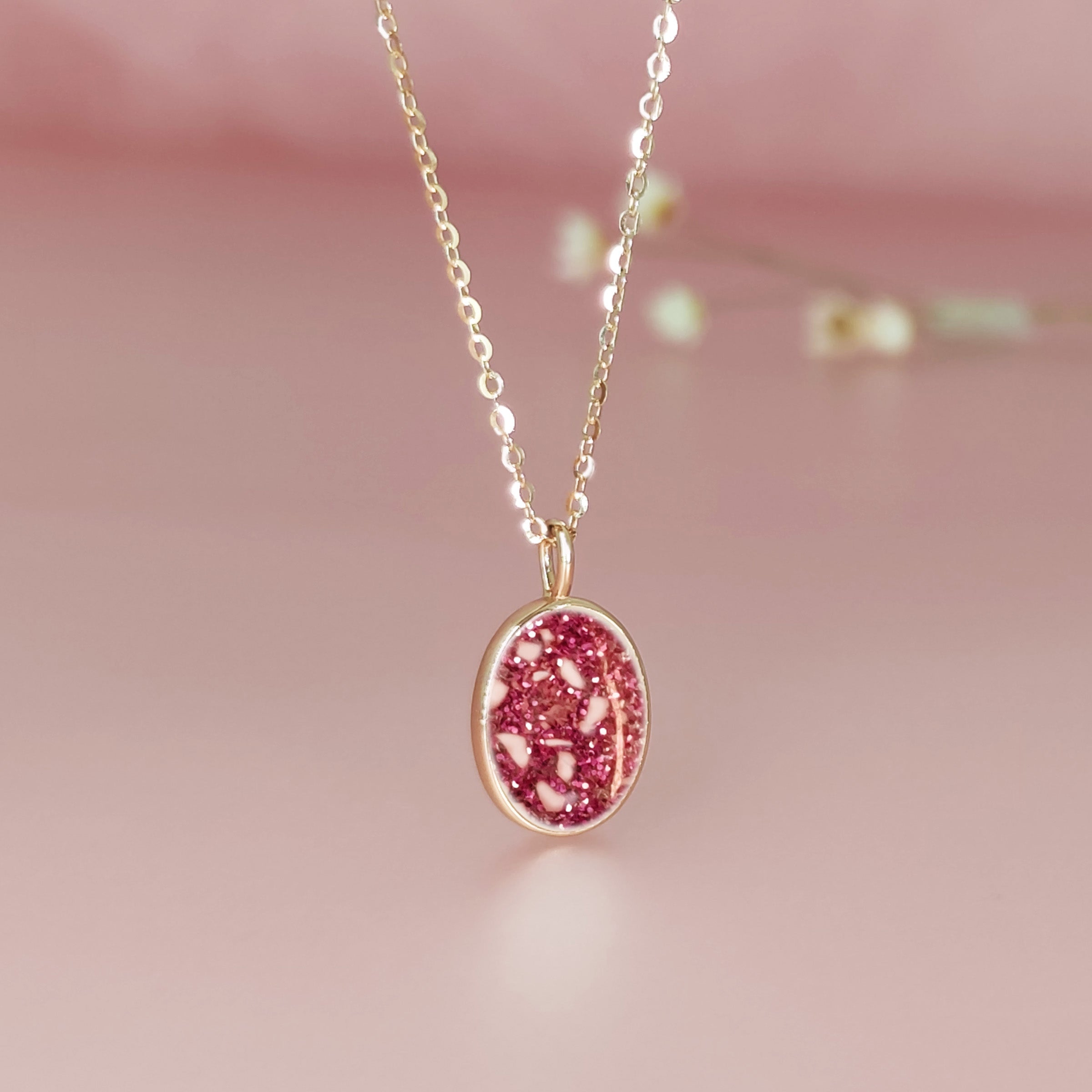 Love Miracle Memorial Ashes Necklace for Loved Ones - Cremation Jewelry Keepsake for Ashes - Perfect for Remembrance, Gifts & Special Occasions