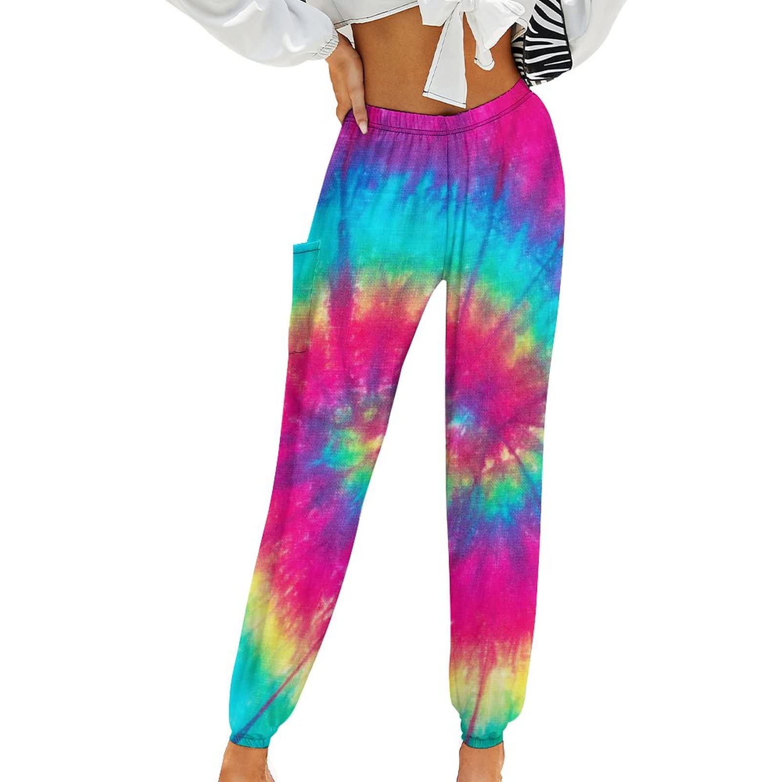 YPTBST Women's Jogger Pants with Pockets - Casual Workout, Yoga & Lounge Sweatpants - Loose Comfortable Athletic Pants for Running, Gym & Relaxing at Home