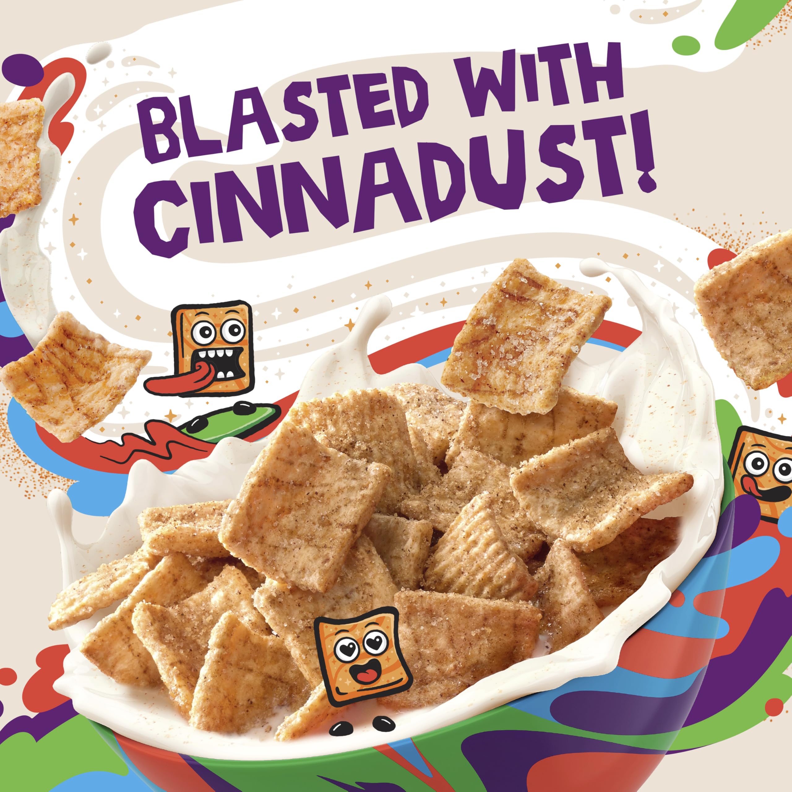 Cinnamon Toast Crunch Cereal Single Serve Bowl, 1 Oz (Pack of 96) - Perfect for Breakfast, Office Snacks & On-the-Go Convenience