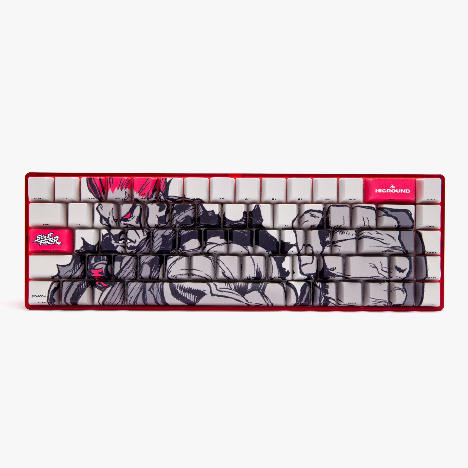 SF x HG Basecamp 65 Akuma (Monochrome) - Premium Skateboard Deck for Street & Park Riding - Perfect for Skaters & Collectors