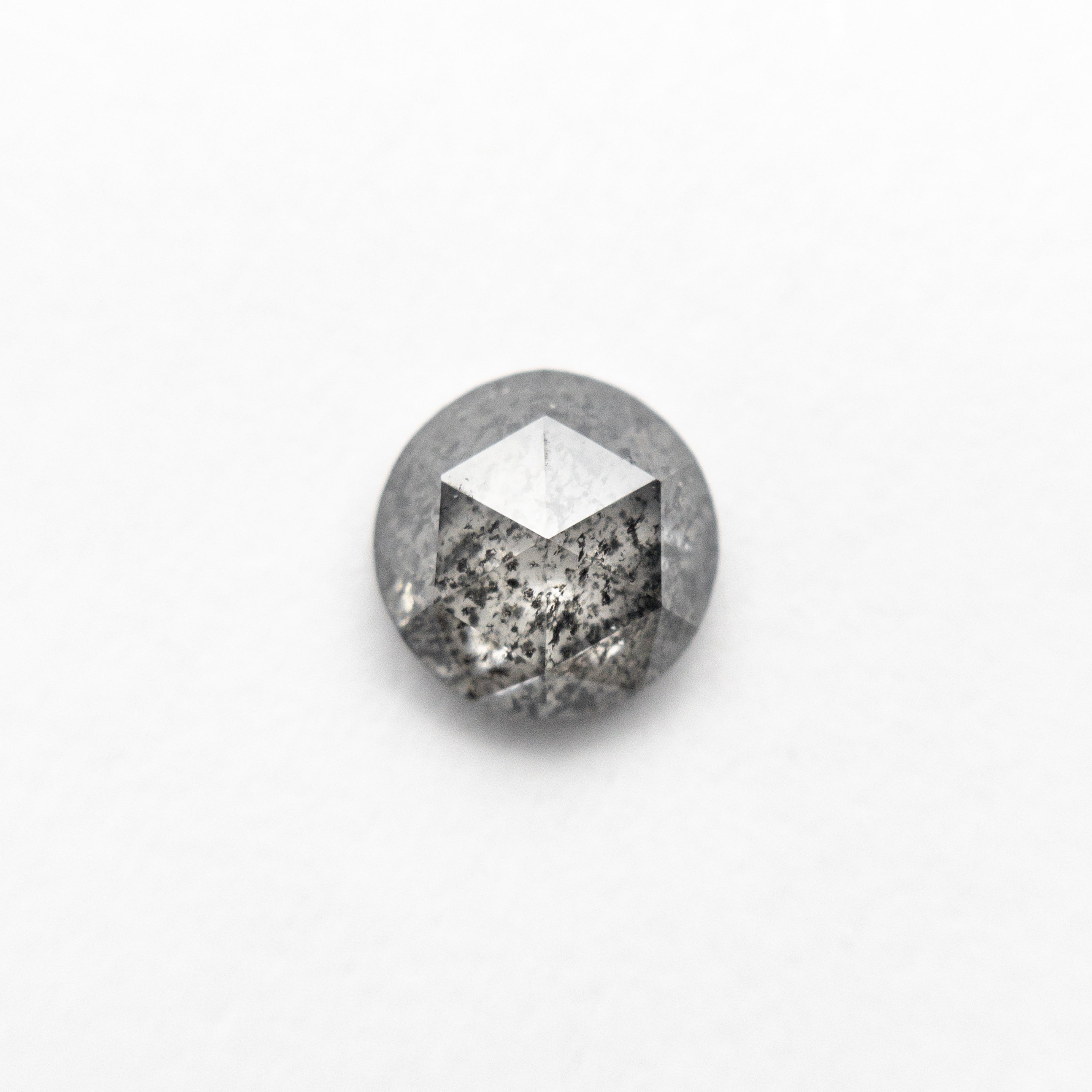 0.90ct Round Rose Cut Diamond (5.89x5.82x2.81mm) - Premium Loose Gemstone for Engagement Rings & Jewelry Making
