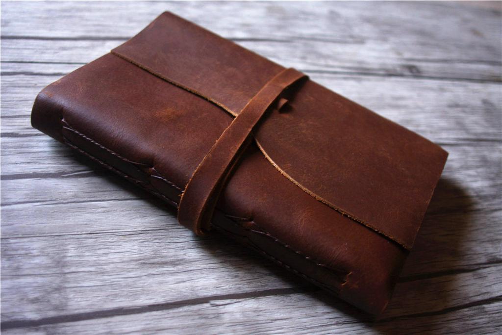 Premium Leather Couples Memory Book & Photo Album - Perfect for Anniversaries, Weddings, and Romantic Gifts
