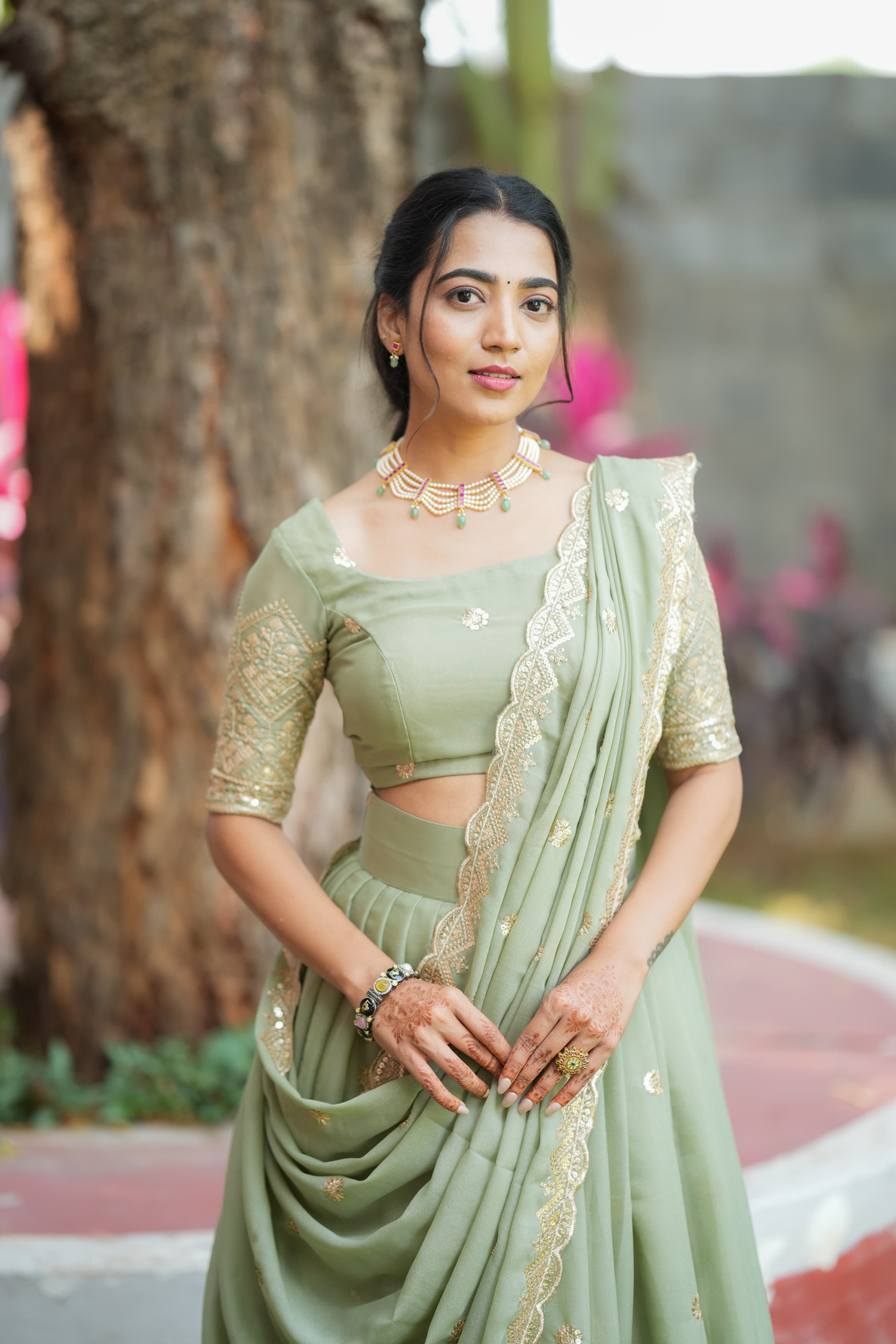 DD665 Valli Simple and Elegant Lehenga Choli Set for Women | Traditional Indian Bridal Wear | Perfect for Weddings, Festivals & Special Occasions