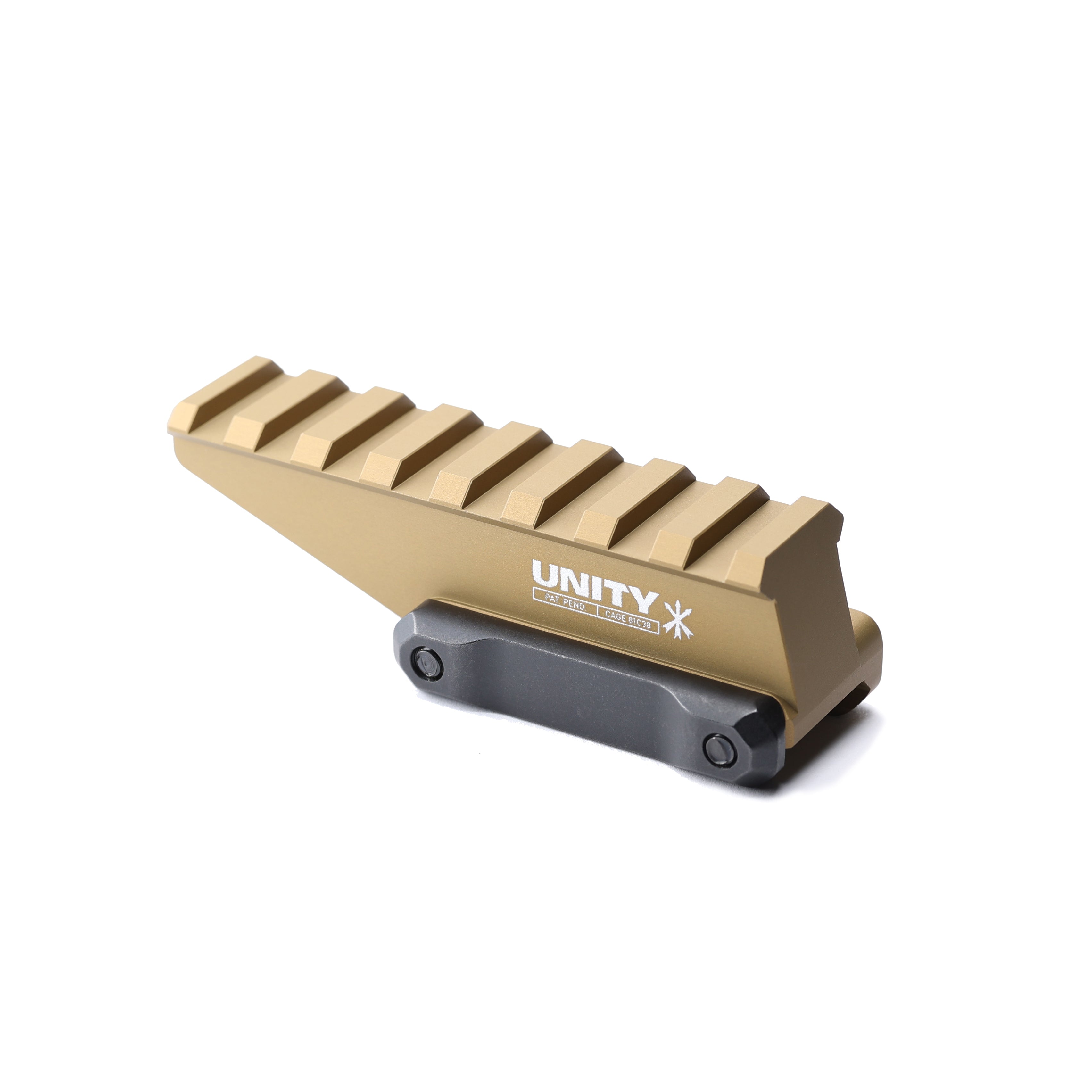 Unity Tactical FAST Absolute Riser - Premium Optic Mount for AR-15 & Picatinny Rails | Made in USA | Perfect for Tactical Shooting, Hunting & Long-Range Precision