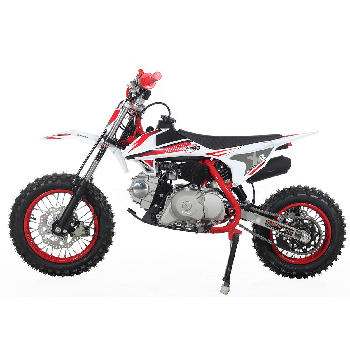 X-PRO X12 110cc Kids Dirt Bike - Automatic Transmission, Electric Start, Gas-Powered Pit Bike for Youth with 12