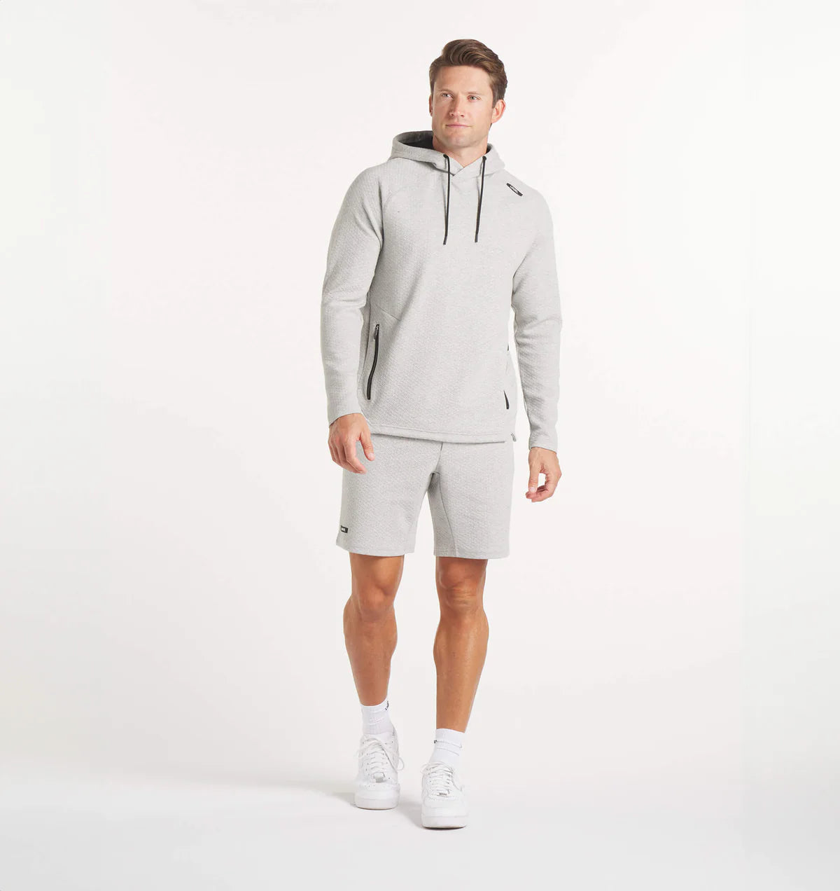 Men's Elevation Short - Lightweight Quick-Dry Hiking & Running Shorts (Heather Gray) - Perfect for Outdoor Adventures, Gym Workouts & Casual Wear