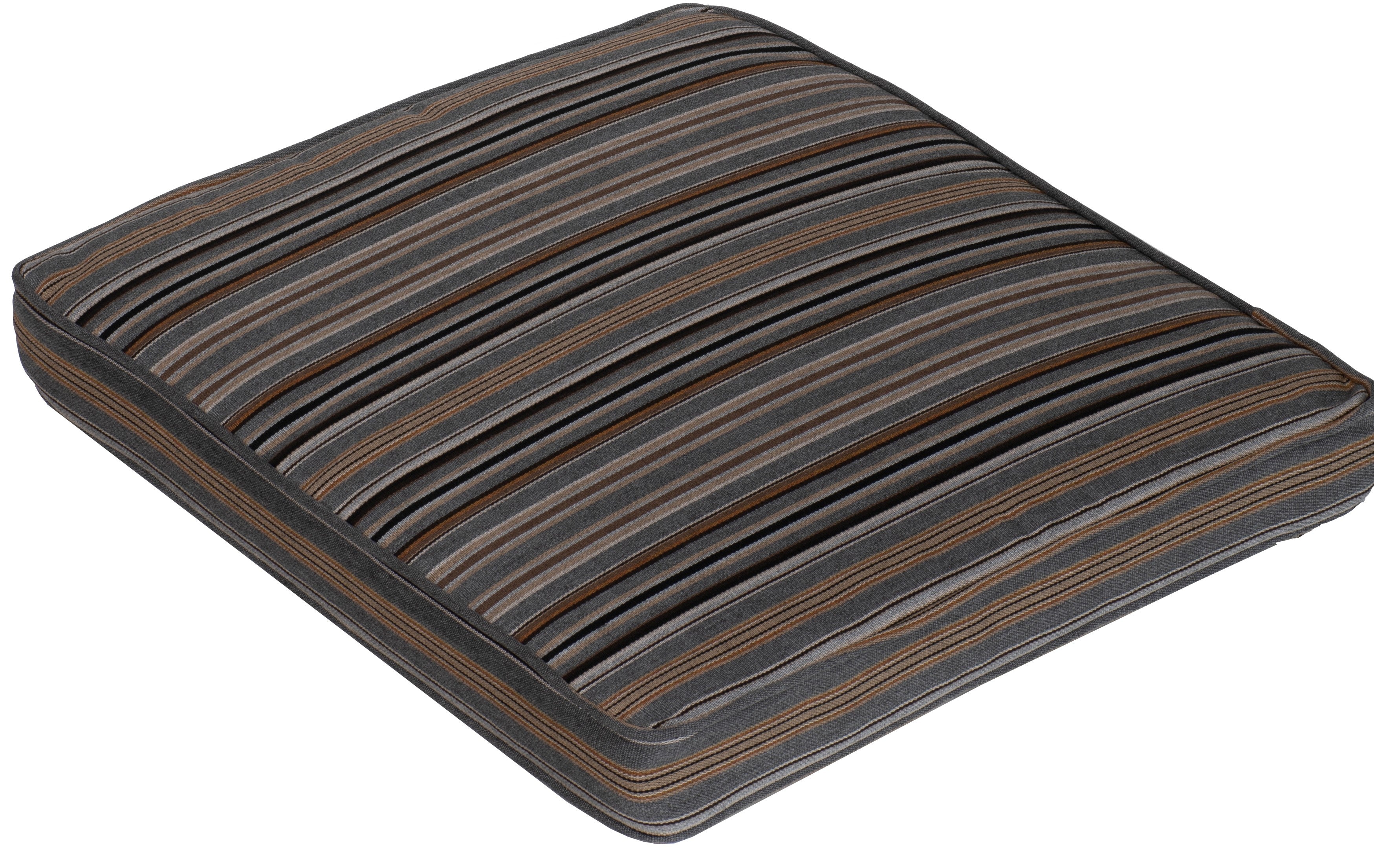Berlin Gardens Classic Terrace Dining Seat Cushion - Waterproof Outdoor Patio Furniture Cushion for Garden, Deck, and Balcony - Comfortable & Durable Seat Pad for Dining Chairs, Bistro Sets, and Outdoor Lounging