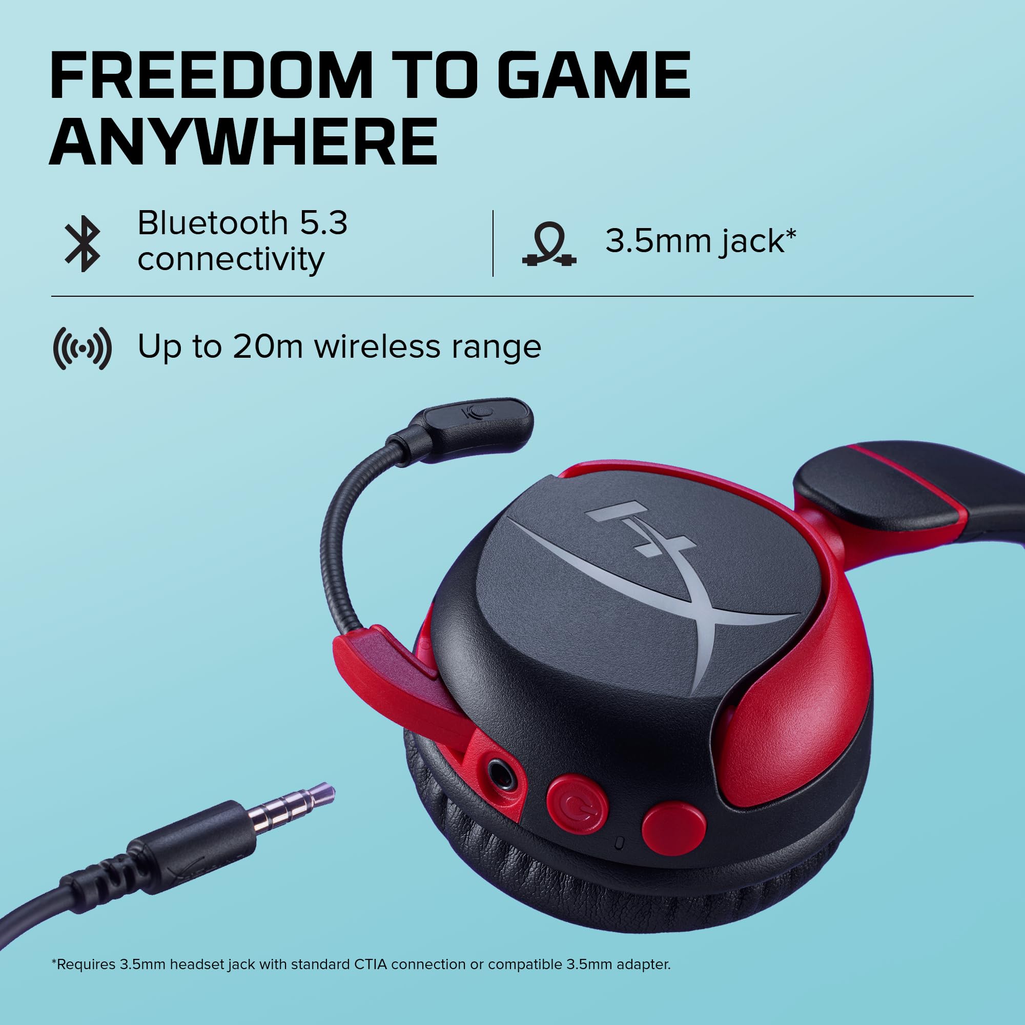 HyperX CloudX Stinger 2 Core Gaming Headset for Xbox - Lightweight Over-Ear Headphones with Noise-Canceling Mic, Swivel-to-Mute Function & 40mm Drivers - Black - Perfect for Xbox Gaming, Online Chat & Streaming