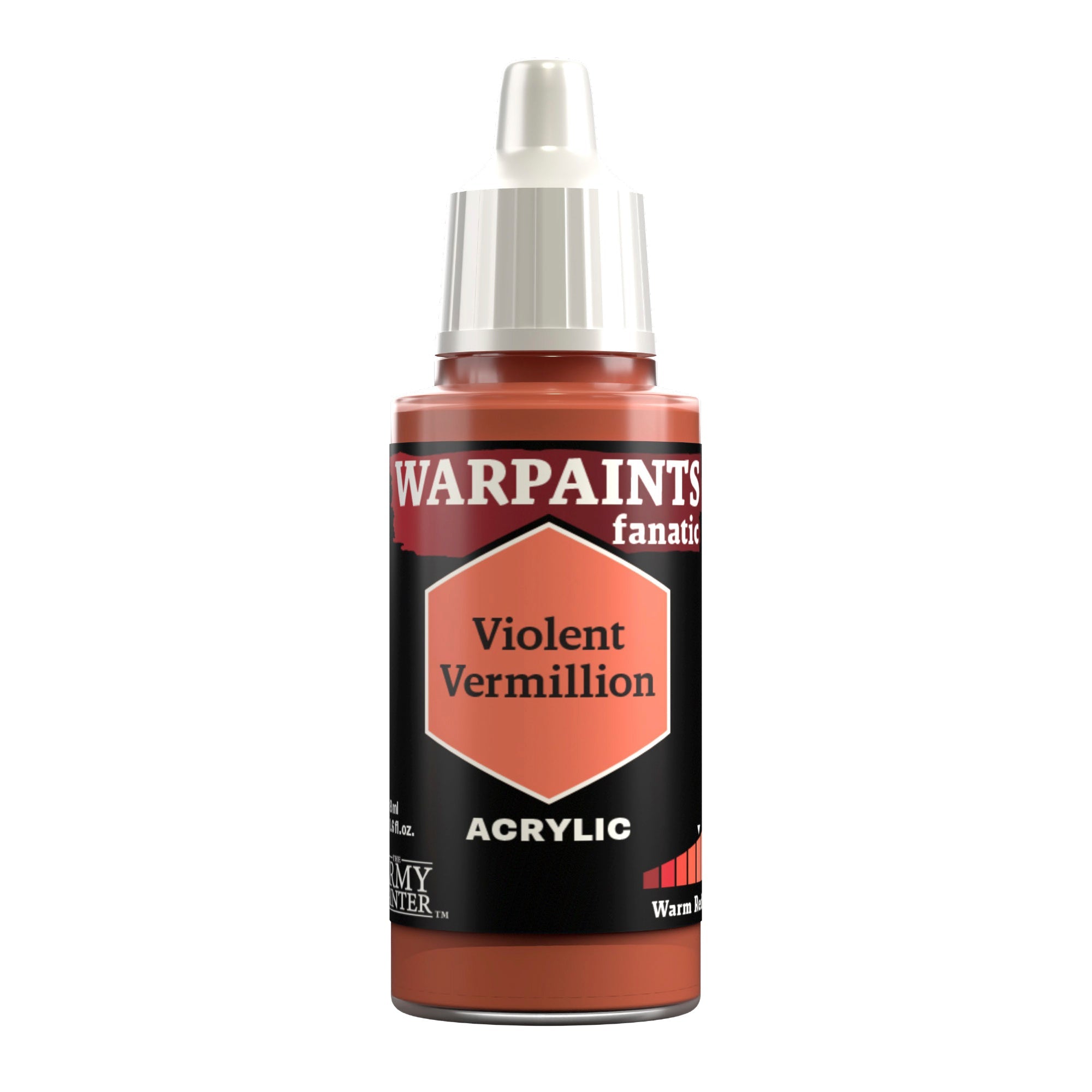 Warpaints Fanatic: Violent Vermilion - Professional Watercolor Paint Set for Artists & Hobbyists - Perfect for Canvas Painting, Illustration & DIY Crafts