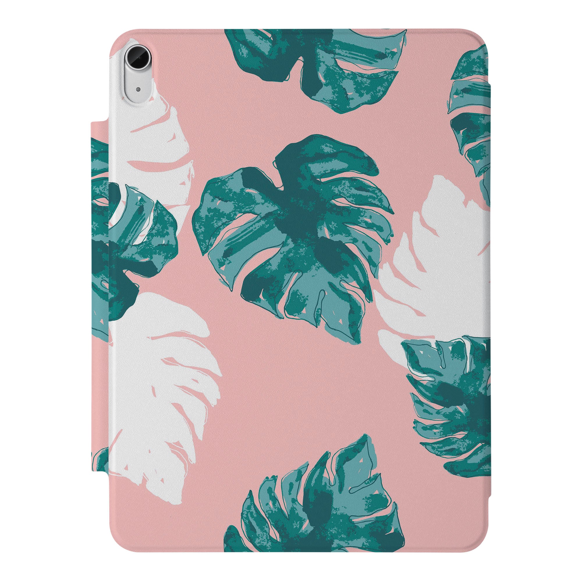 iPad SlimFit Case - Pink Floral Design | Ultra Thin Lightweight Protective Cover for iPad 6th/7th/8th Generation | Perfect for Work, School & Travel