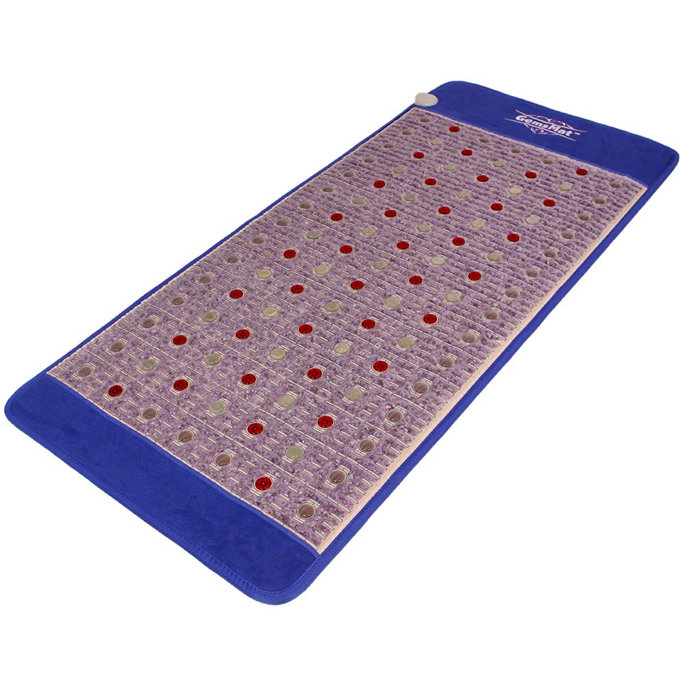 Far Infrared Amethyst Jade Tourmaline Crystal Heat Therapy Mat (71