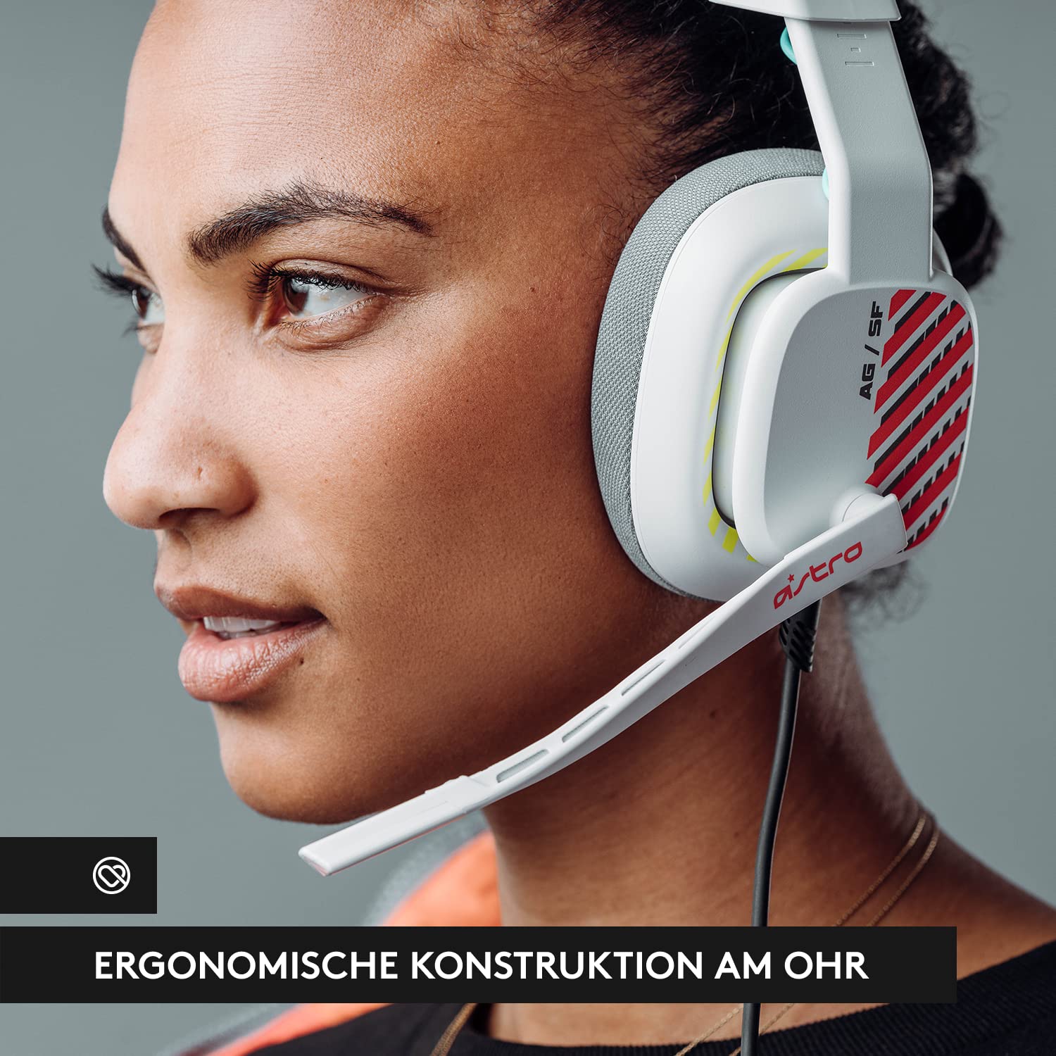 ASTRO A10 Gen 2 Wired Gaming Headset - Lightweight Over-Ear Headphones with Flip-to-Mute Mic, 32mm Drivers for Xbox Series X/S, Xbox One, Nintendo Switch & PC (White) - Perfect for Competitive Gaming & Long Sessions
